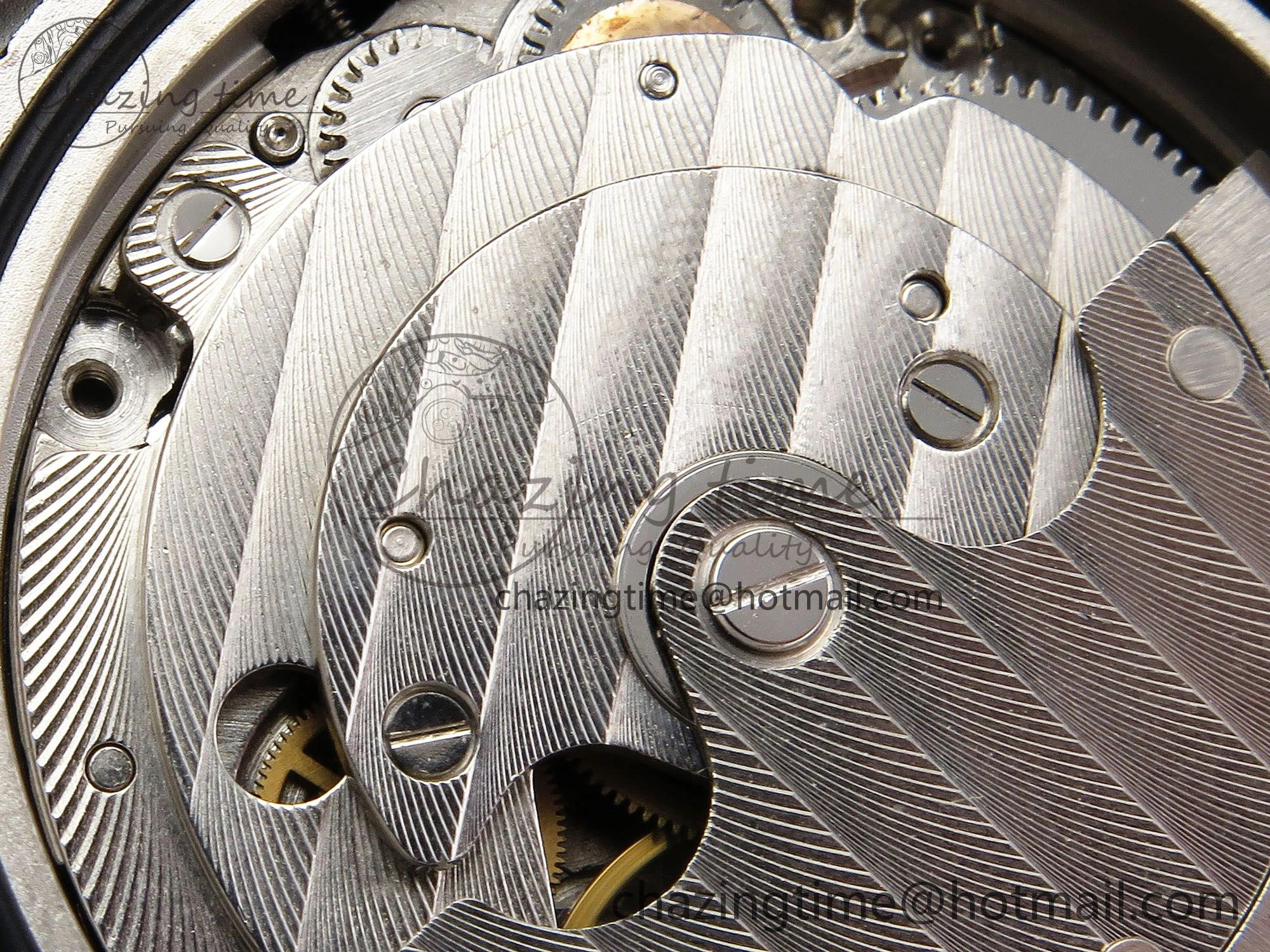 Crazy Hours PVD TWF Best Edition Gray Dial on Black Leather Strap A23J