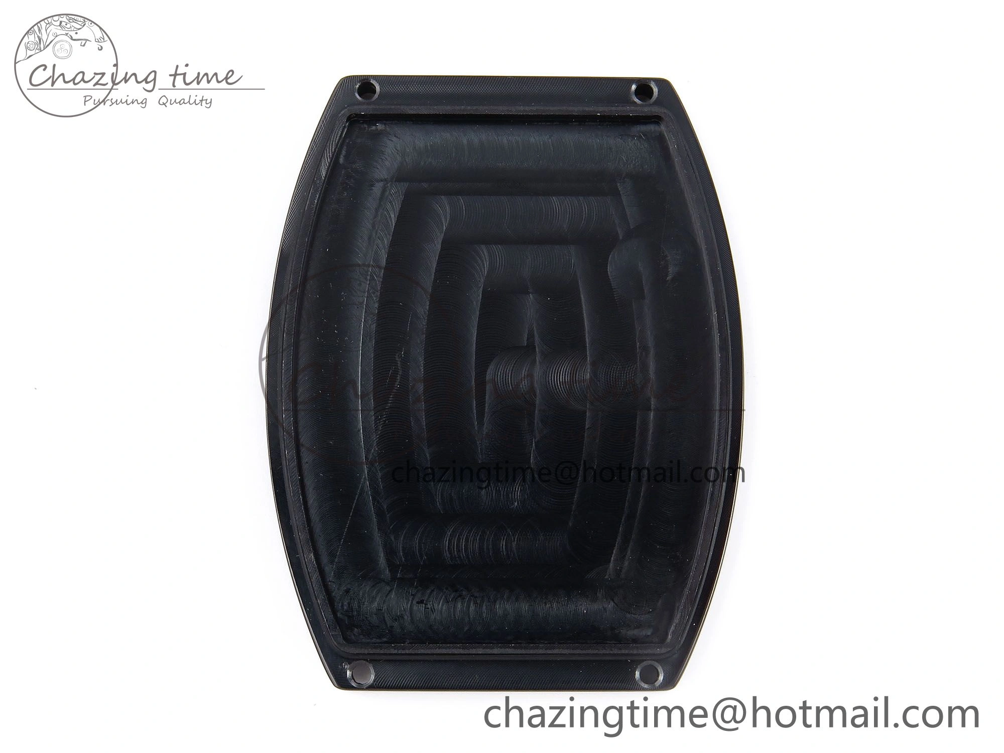 Crazy Hours PVD TWF Best Edition Gray Dial on Black Leather Strap A23J