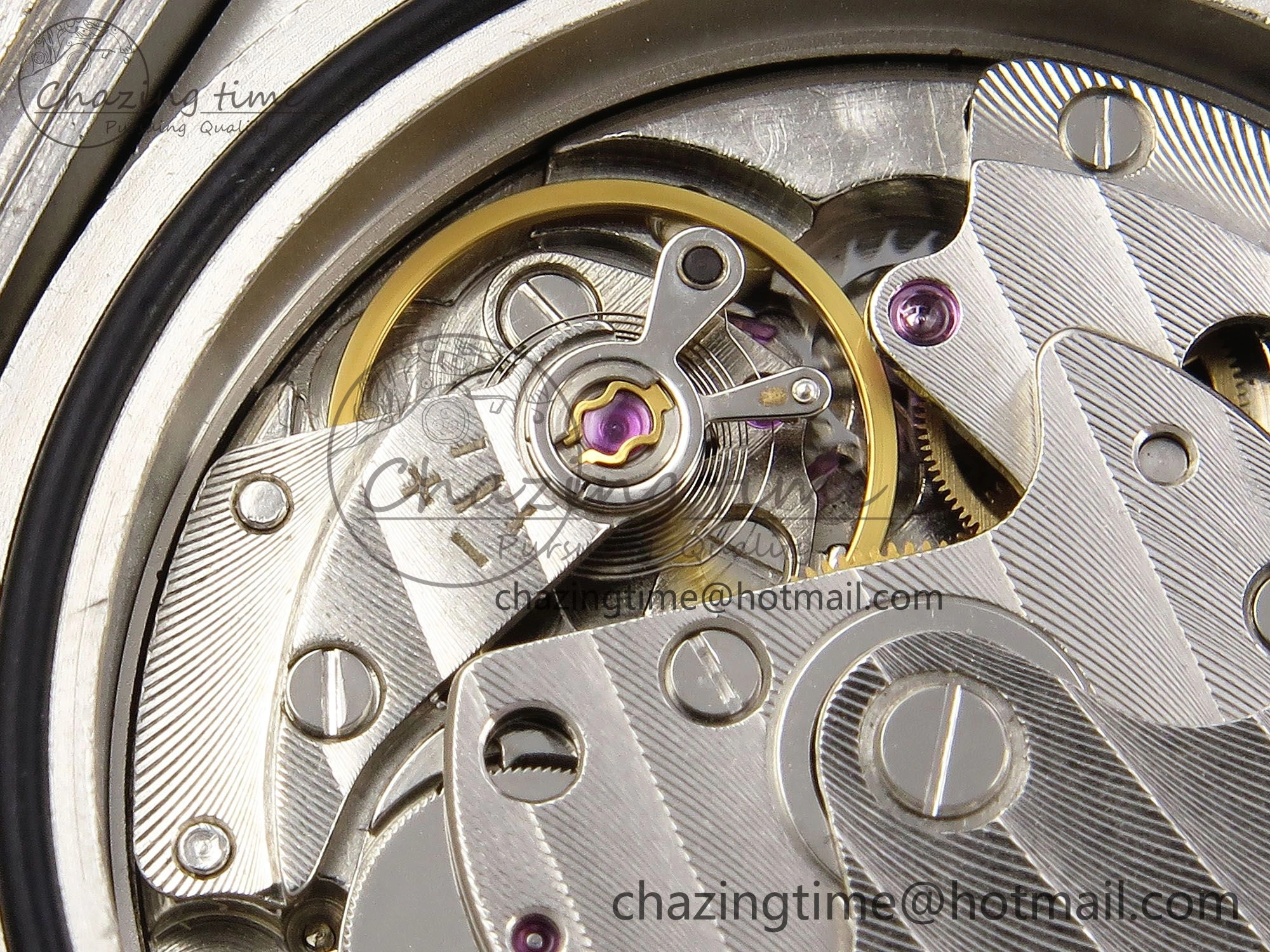Crazy Hours PVD TWF Best Edition Gray Dial on Black Leather Strap A23J