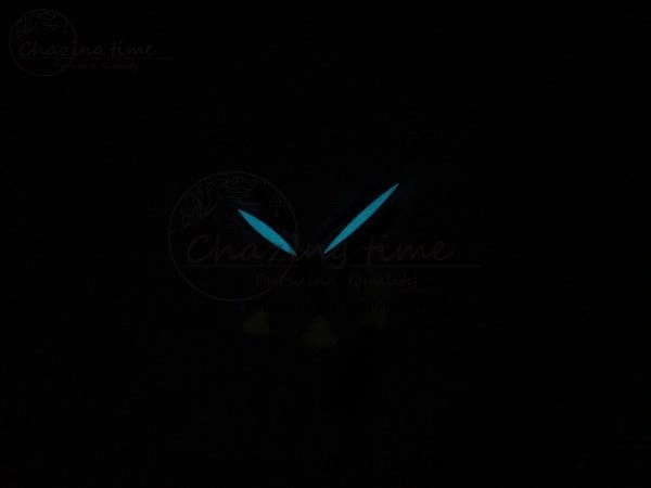 Crazy Hours PVD TWF Best Edition White Dial on Black Leather Strap A23J