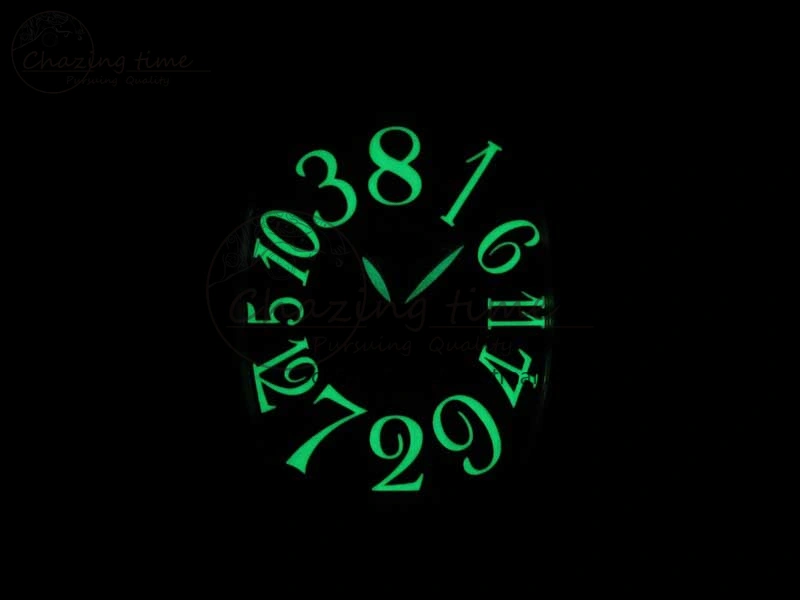 Crazy Hours Real Jumping Hour SS ABF White Dial Colorful Markers on Black Leather Strap A23J
