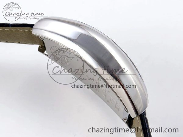 Crazy Hours SS TWF Best Edition Blue Dial on Blue Leather Strap A23J