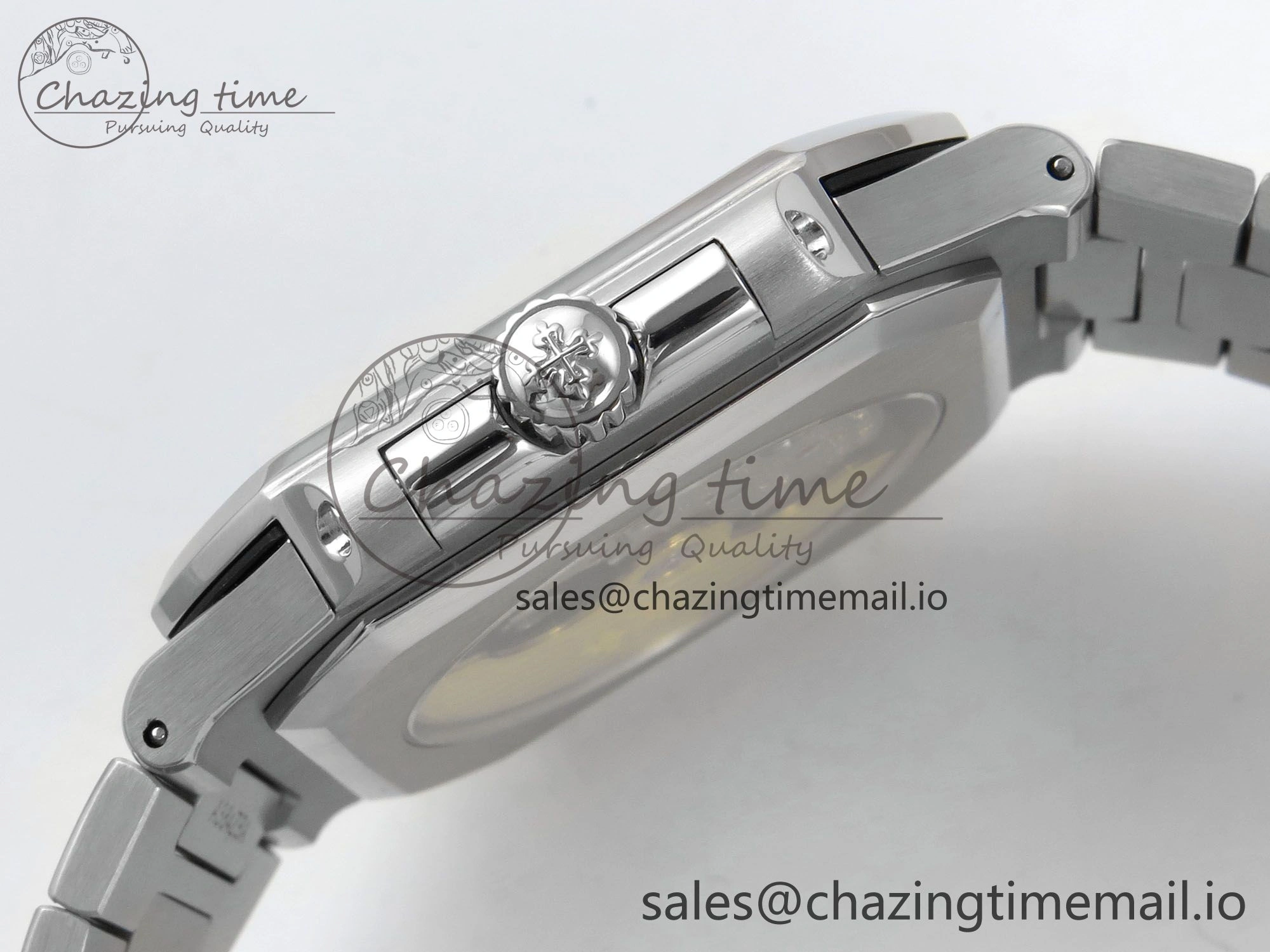 Cubitus 5821 SS PPF Best Edition Blue Dial on SS Bracelet A330