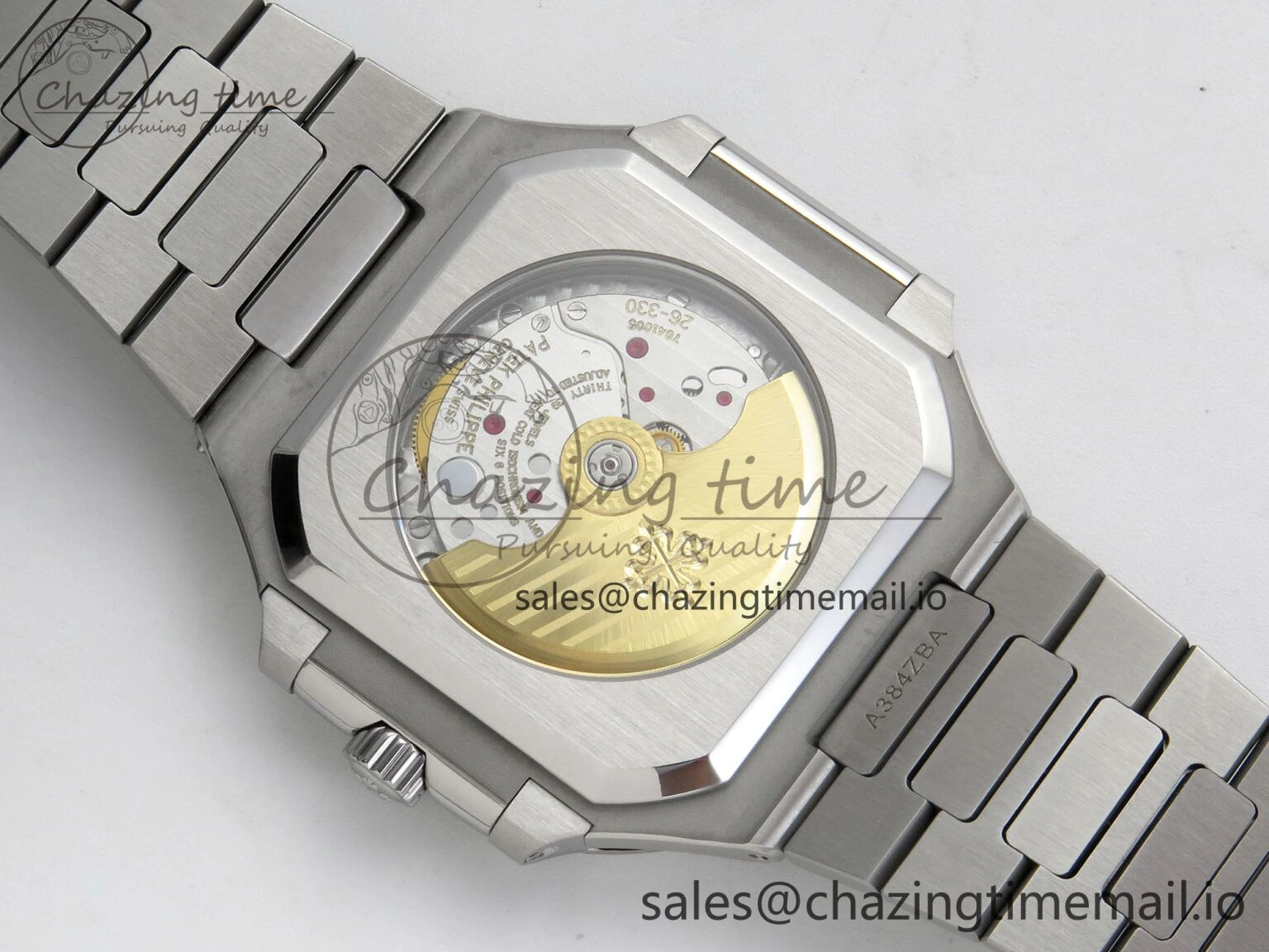 Cubitus 5821 SS PPF Best Edition Blue Dial on SS Bracelet A330
