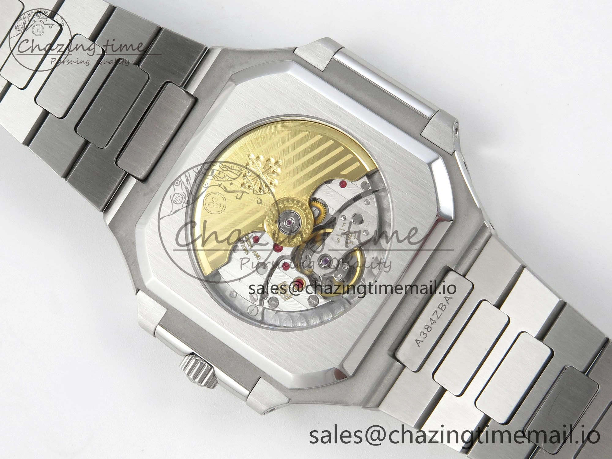 Cubitus 5821 SS PPF Best Edition Blue Dial on SS Bracelet A330