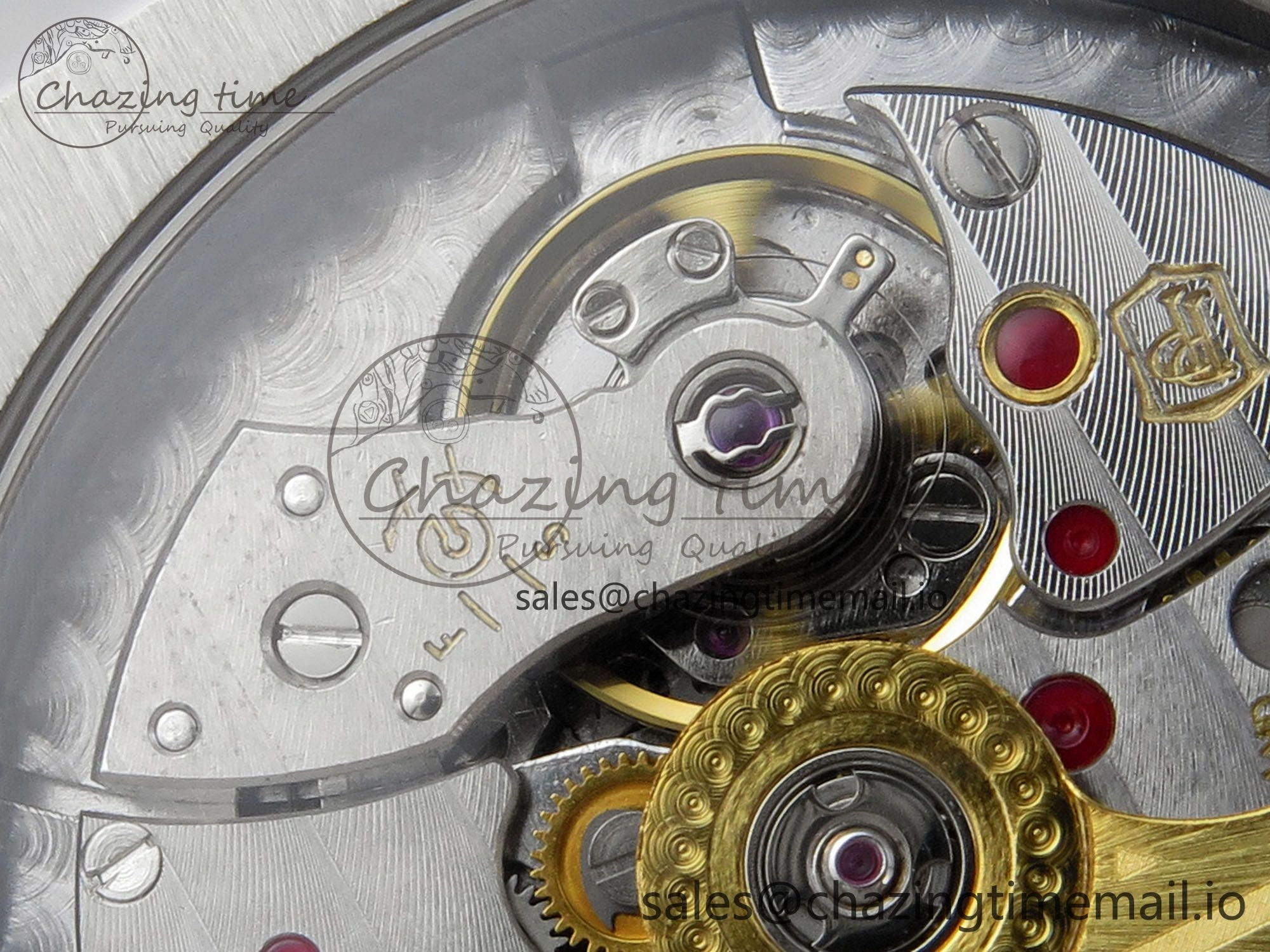 Cubitus 5821 SS PPF Best Edition Blue Dial on SS Bracelet A330