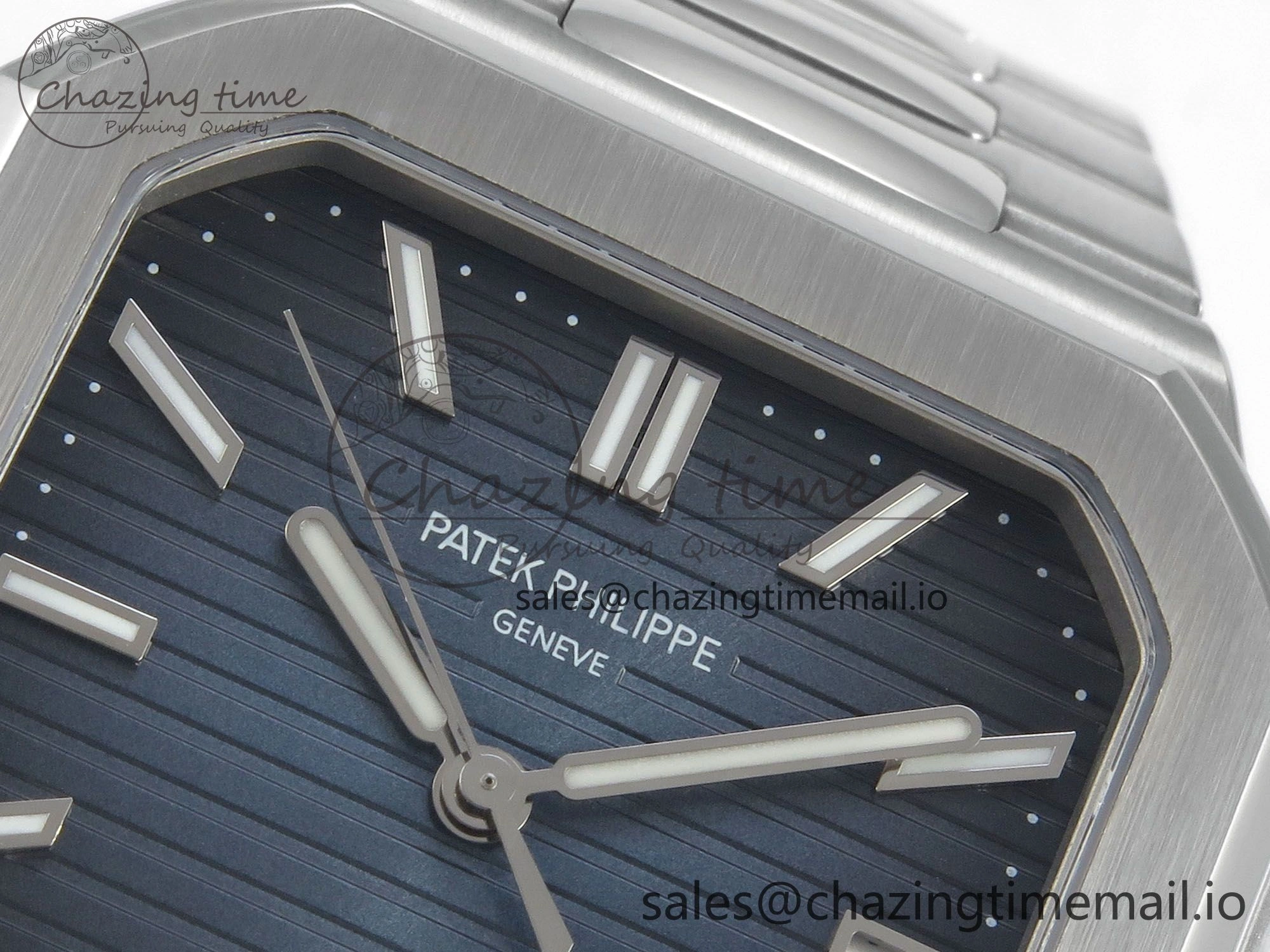 Cubitus 5821 SS PPF Best Edition Blue Dial on SS Bracelet A330