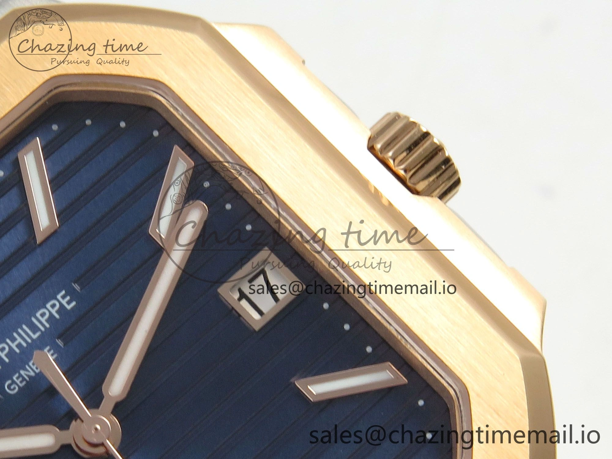 Cubitus 5821 SS PPF Best Edition Blue Dial on SS YG Bracelet A330