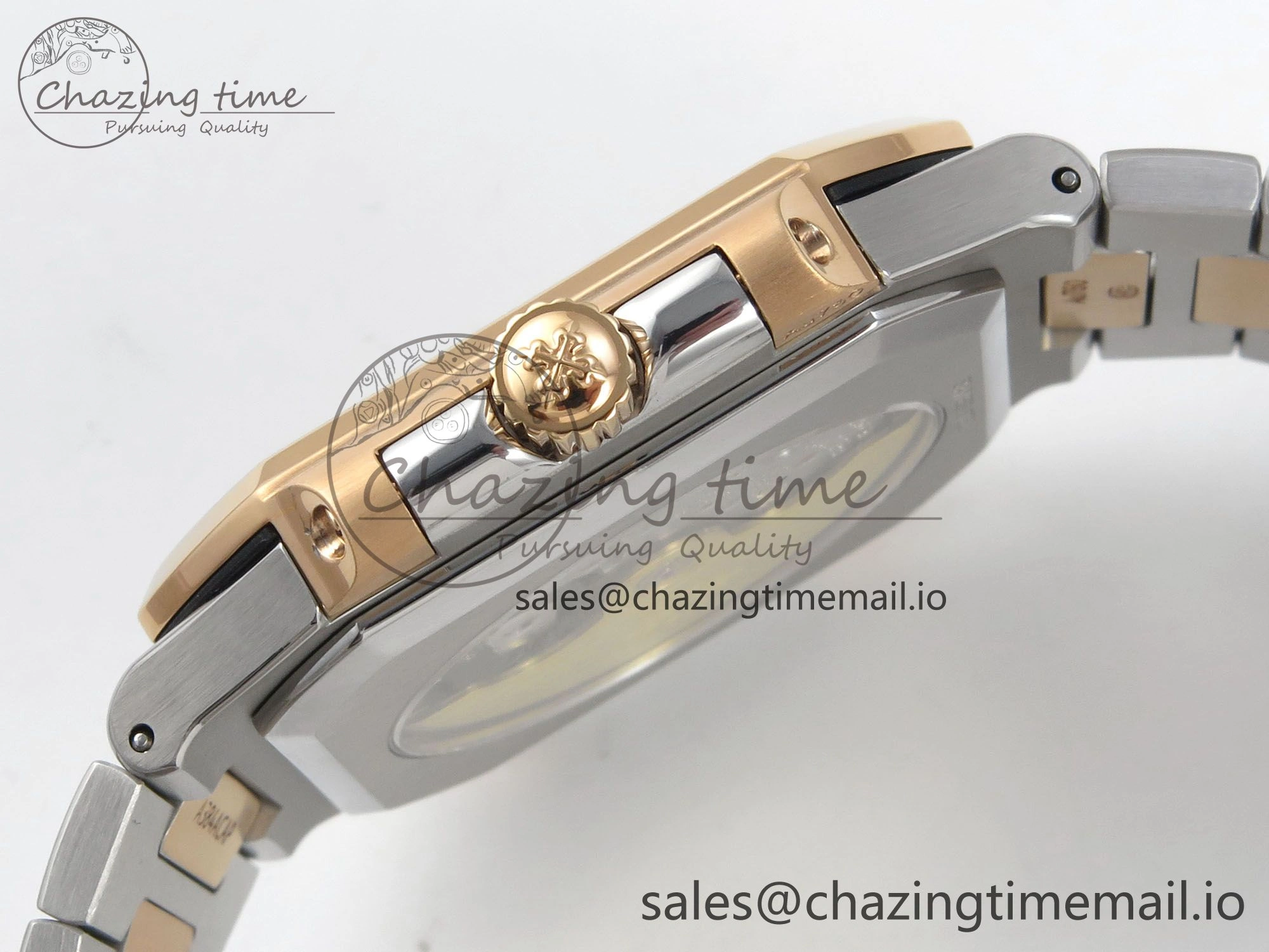Cubitus 5821 SS PPF Best Edition Blue Dial on SS YG Bracelet A330