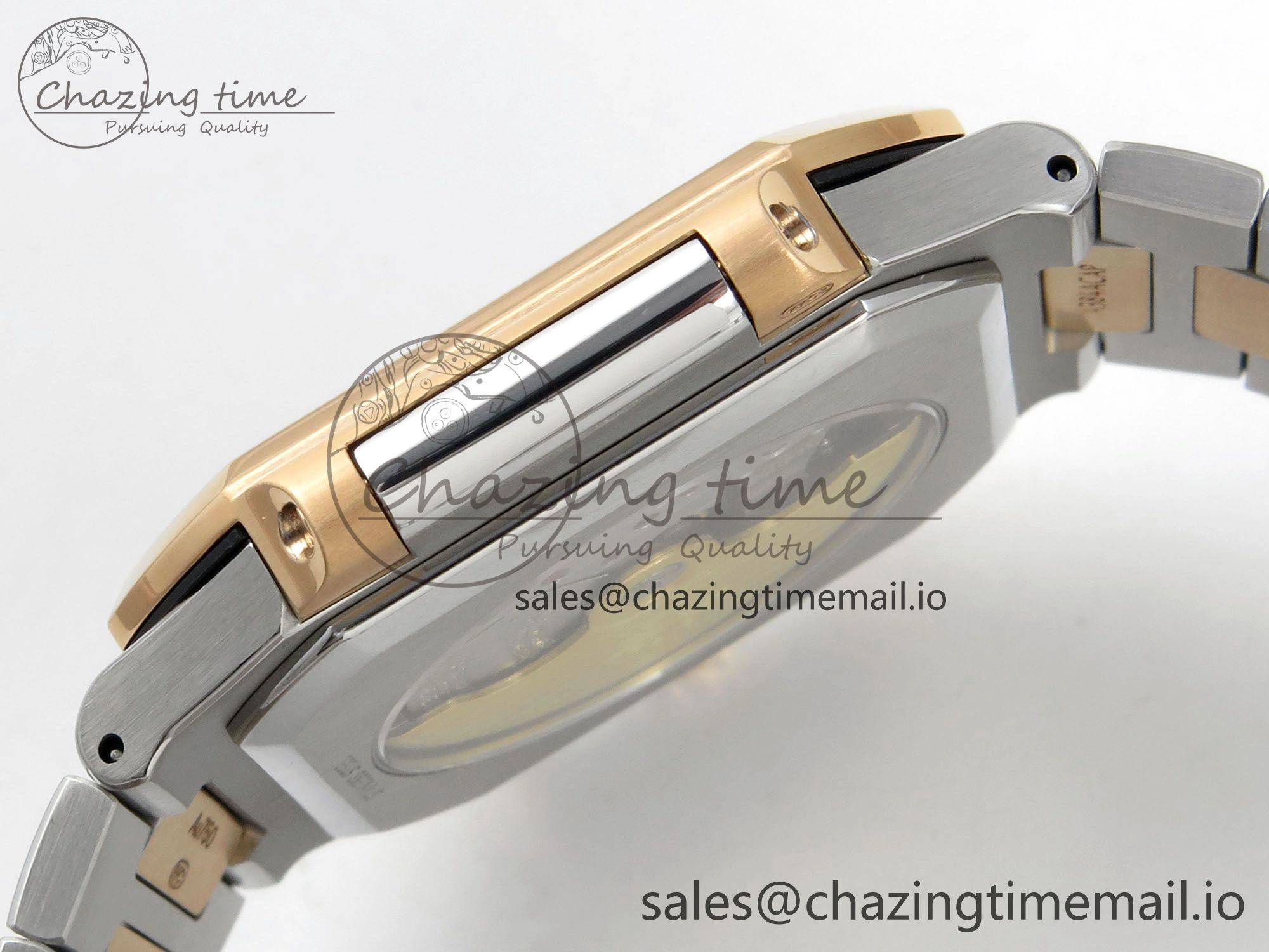 Cubitus 5821 SS PPF Best Edition Blue Dial on SS YG Bracelet A330