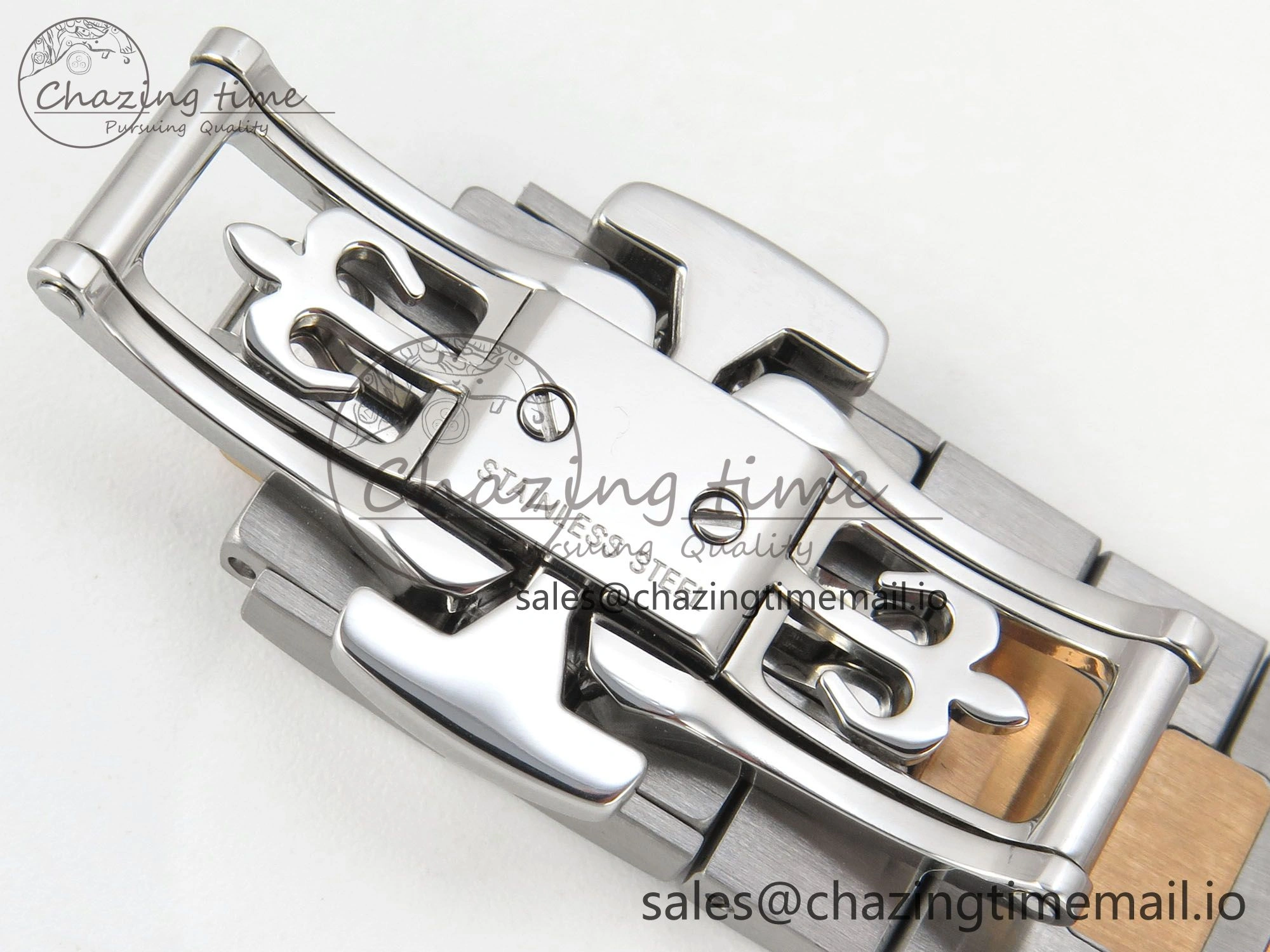 Cubitus 5821 SS PPF Best Edition Blue Dial on SS YG Bracelet A330