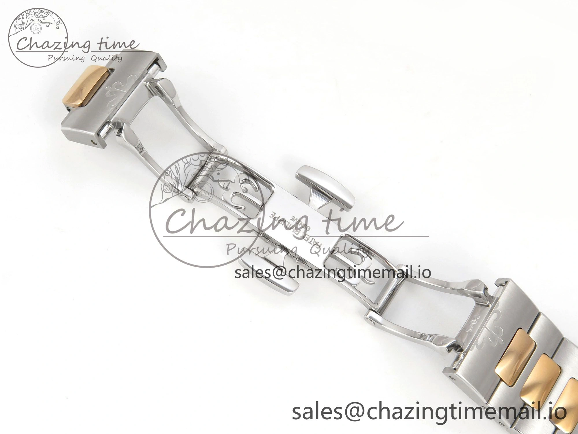 Cubitus 5821 SS PPF Best Edition Blue Dial on SS YG Bracelet A330