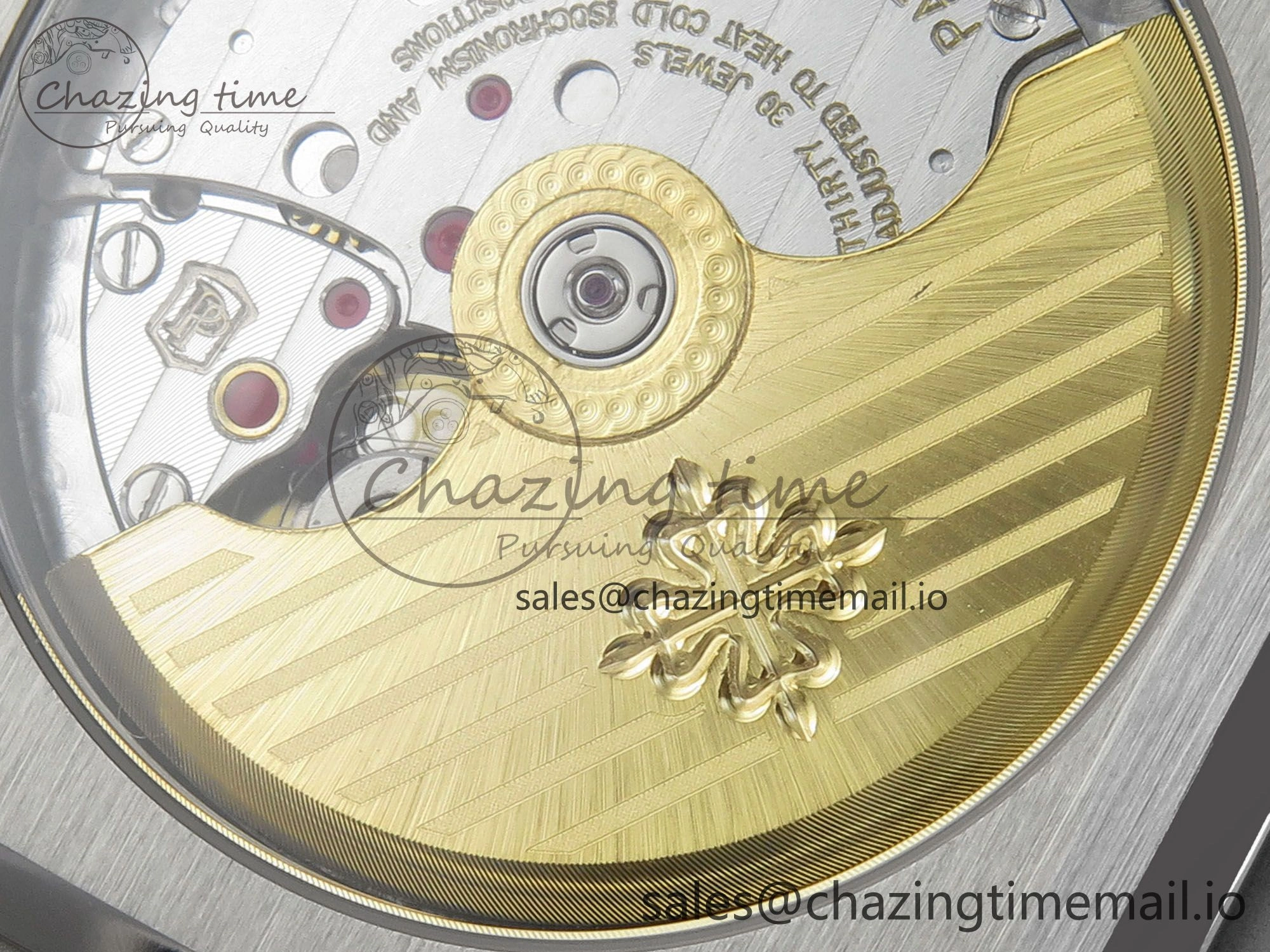 Cubitus 5821 SS PPF Best Edition Green Dial on SS Bracelet A330