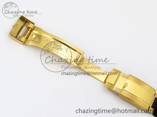 Custom Daytona 116518 APS   RBF 1:1 Best Edition 904L SS Case YG Dial on Oysterflex Strap SH4130 (Gain Weight)