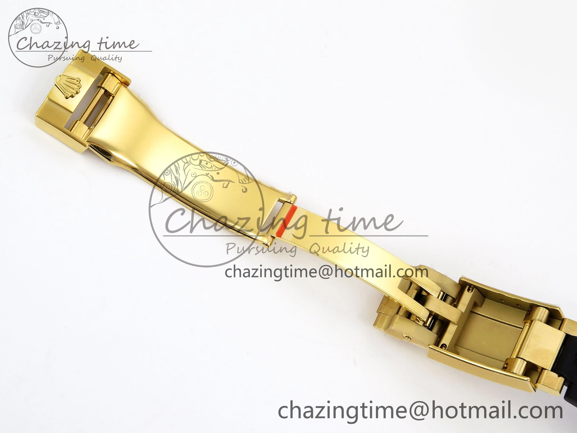 Custom Daytona 116518 APS   RBF 1:1 Best Edition 904L SS Case YG Dial on Oysterflex Strap SH4130 (Gain Weight)