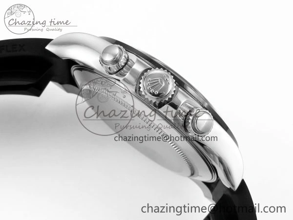 Custom Daytona 116519 APS RBF 1:1 Best Edition 904L SS Case Grey Dial on Oysterflex Strap SH4130 (Gain Weight)