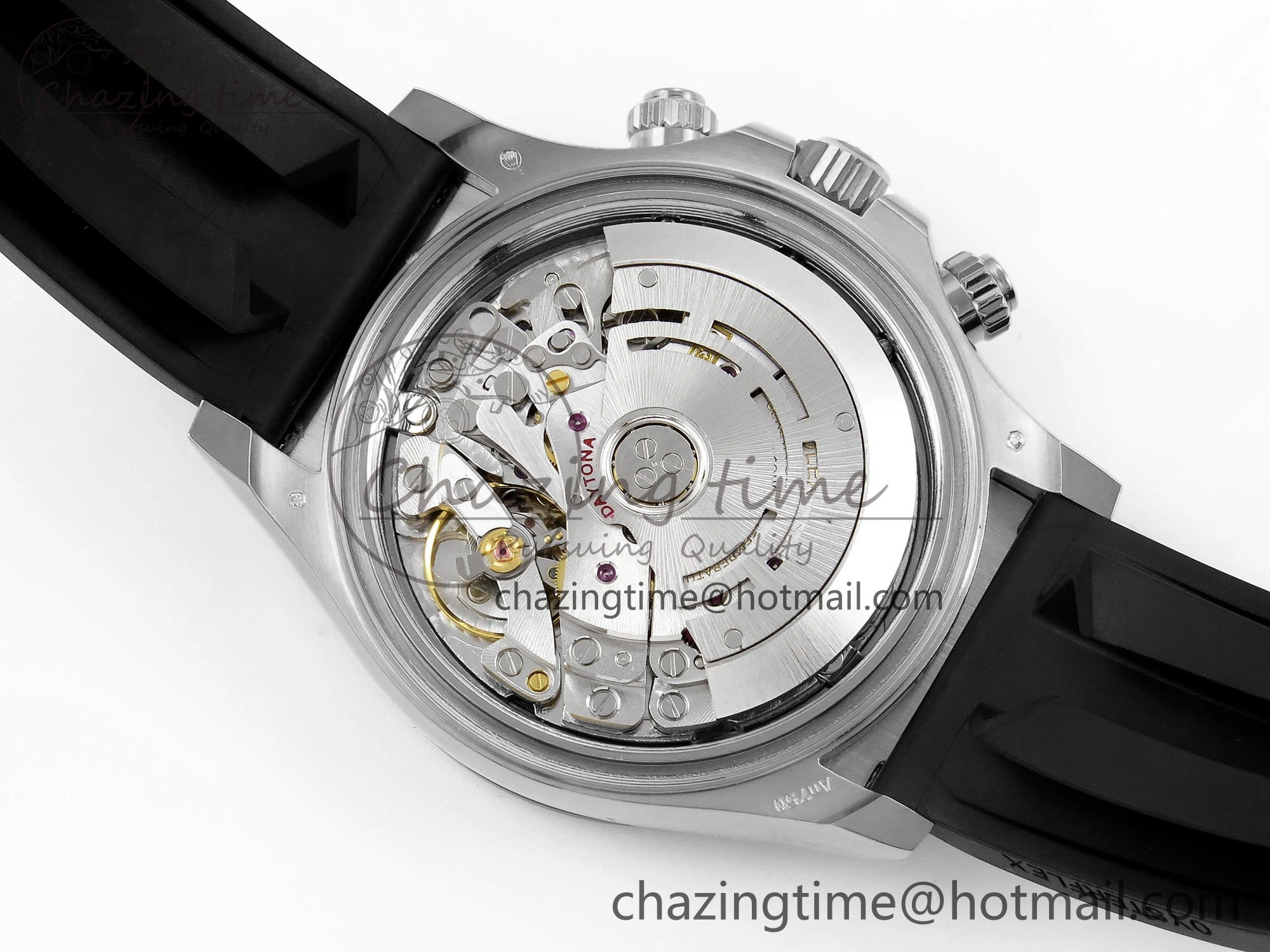 Custom Daytona 116519 APS RBF 1:1 Best Edition 904L SS Case Grey Dial on Oysterflex Strap SH4130 (Gain Weight)