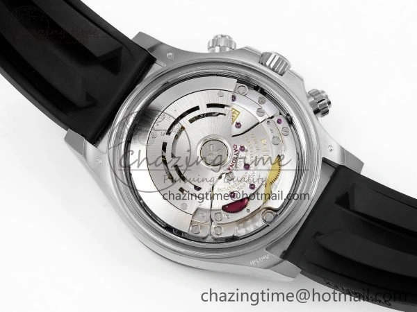 Custom Daytona 116519 APS RBF 1:1 Best Edition 904L SS Case Grey Dial on Oysterflex Strap SH4130 (Gain Weight)
