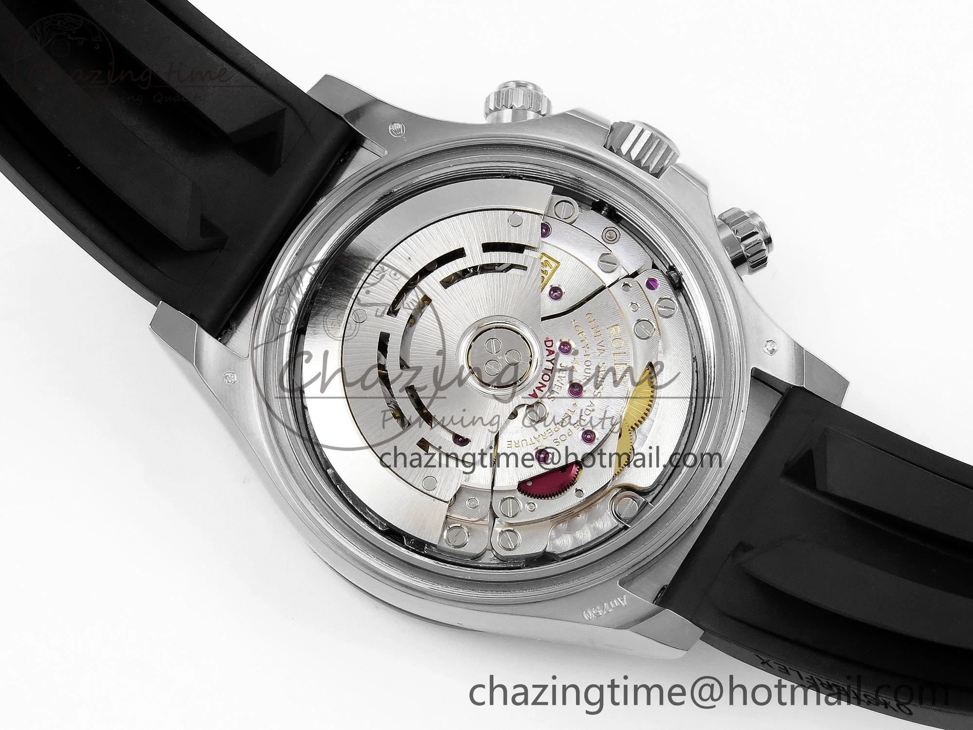 Custom Daytona 116519 APS RBF 1:1 Best Edition 904L SS Case Grey Dial on Oysterflex Strap SH4130 (Gain Weight)