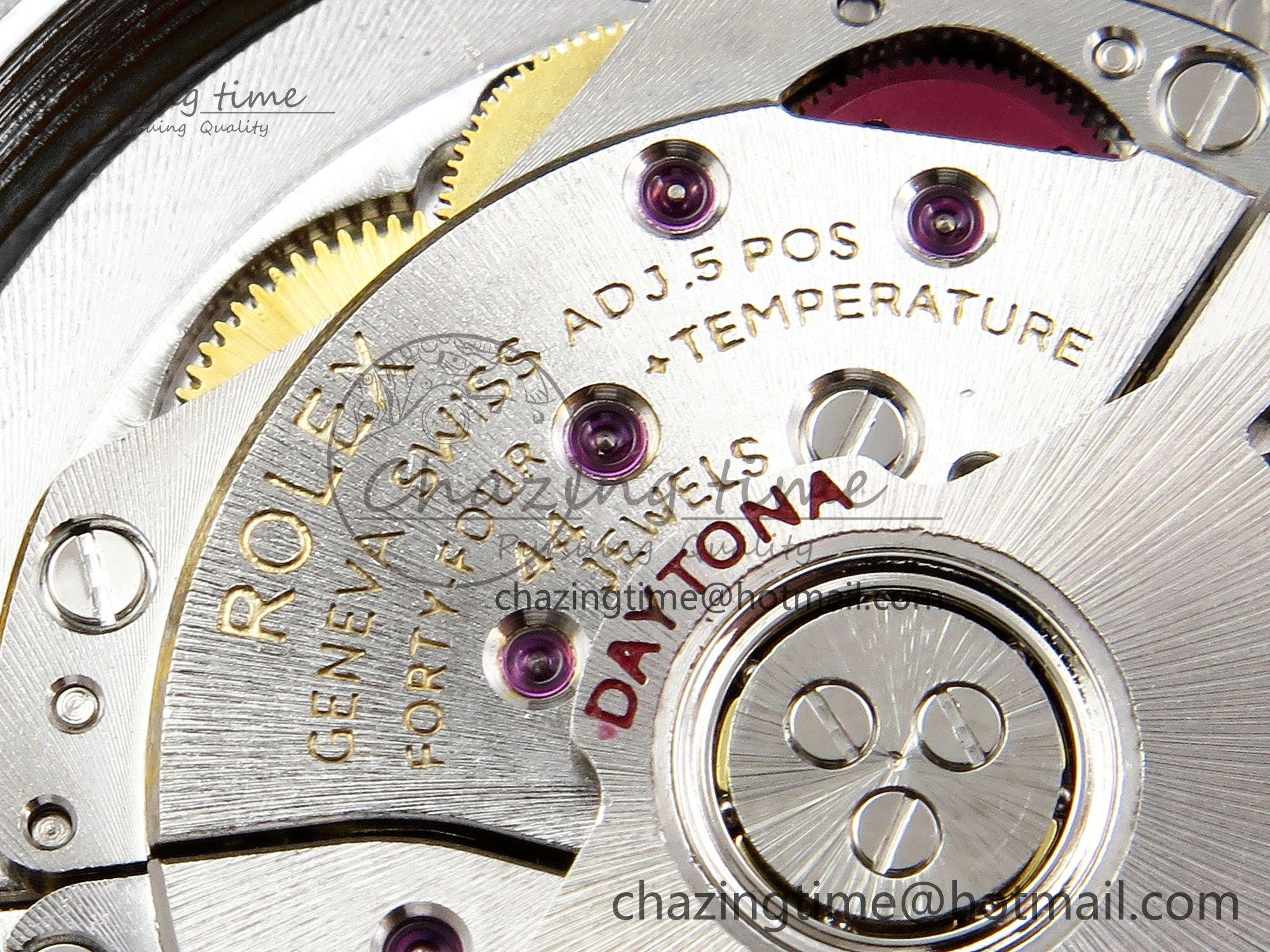 Custom Daytona 116519 APS RBF 1:1 Best Edition 904L SS Case Grey Dial on Oysterflex Strap SH4130 (Gain Weight)