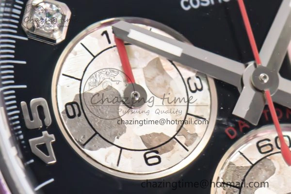 Custom Daytona 116520 RBOW Rainbow Clean Best Edition Black Dial on SS Bracelet SA4130