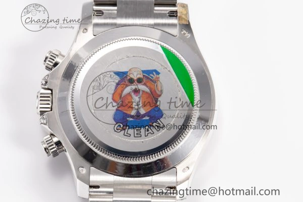 Custom Daytona 116520 RBOW Rainbow Clean Best Edition Black Dial on SS Bracelet SA4130