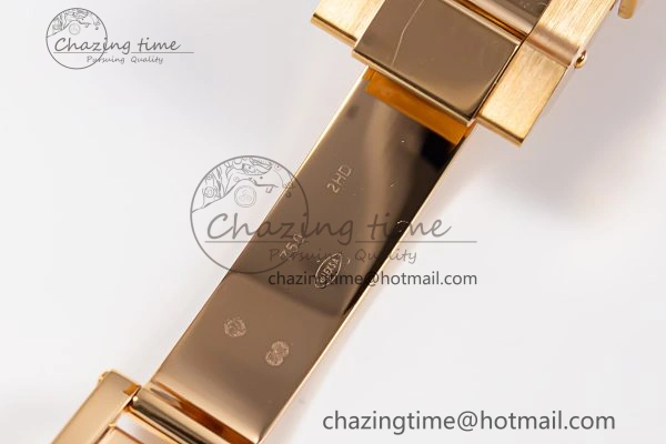 Custom Daytona 116595 RBOW Rainbow Clean Best Edition Black RG Dial on RG Bracelet SA4130