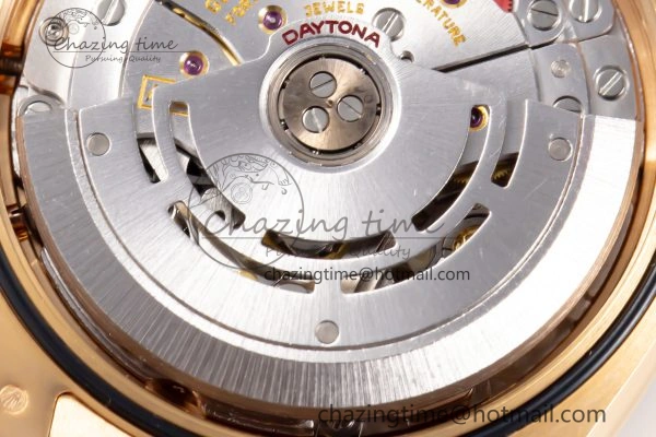 Custom Daytona 116595 RBOW Rainbow Clean Best Edition Black RG Dial on RG Bracelet SA4130