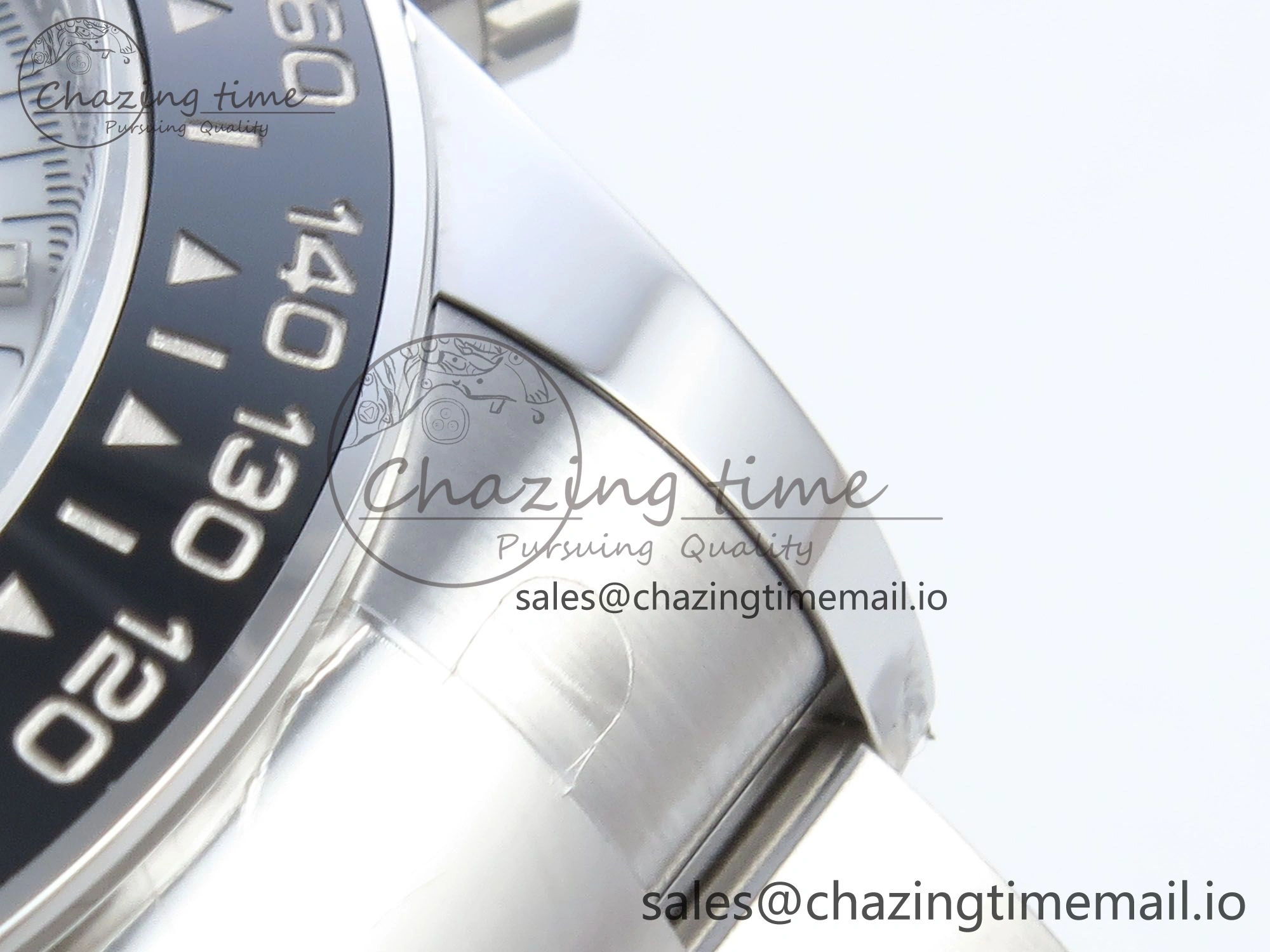 Custom Daytona 126500 1:1 Best Edition White Dial on SS 904L Bracelet Custom Modded PPM4131