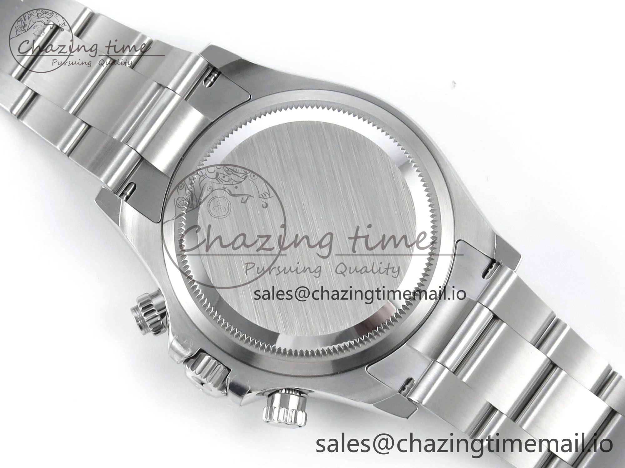 Custom Daytona 126500 1:1 Best Edition White Dial on SS 904L Bracelet Custom Modded PPM4131