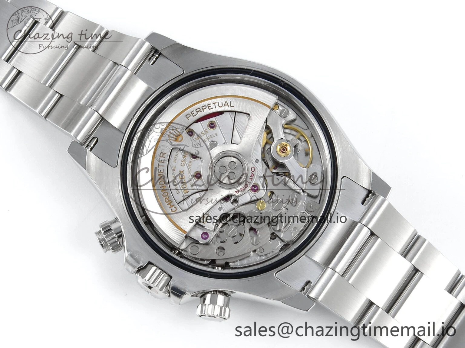 Custom Daytona 126500 1:1 Best Edition White Dial on SS 904L Bracelet Custom Modded PPM4131