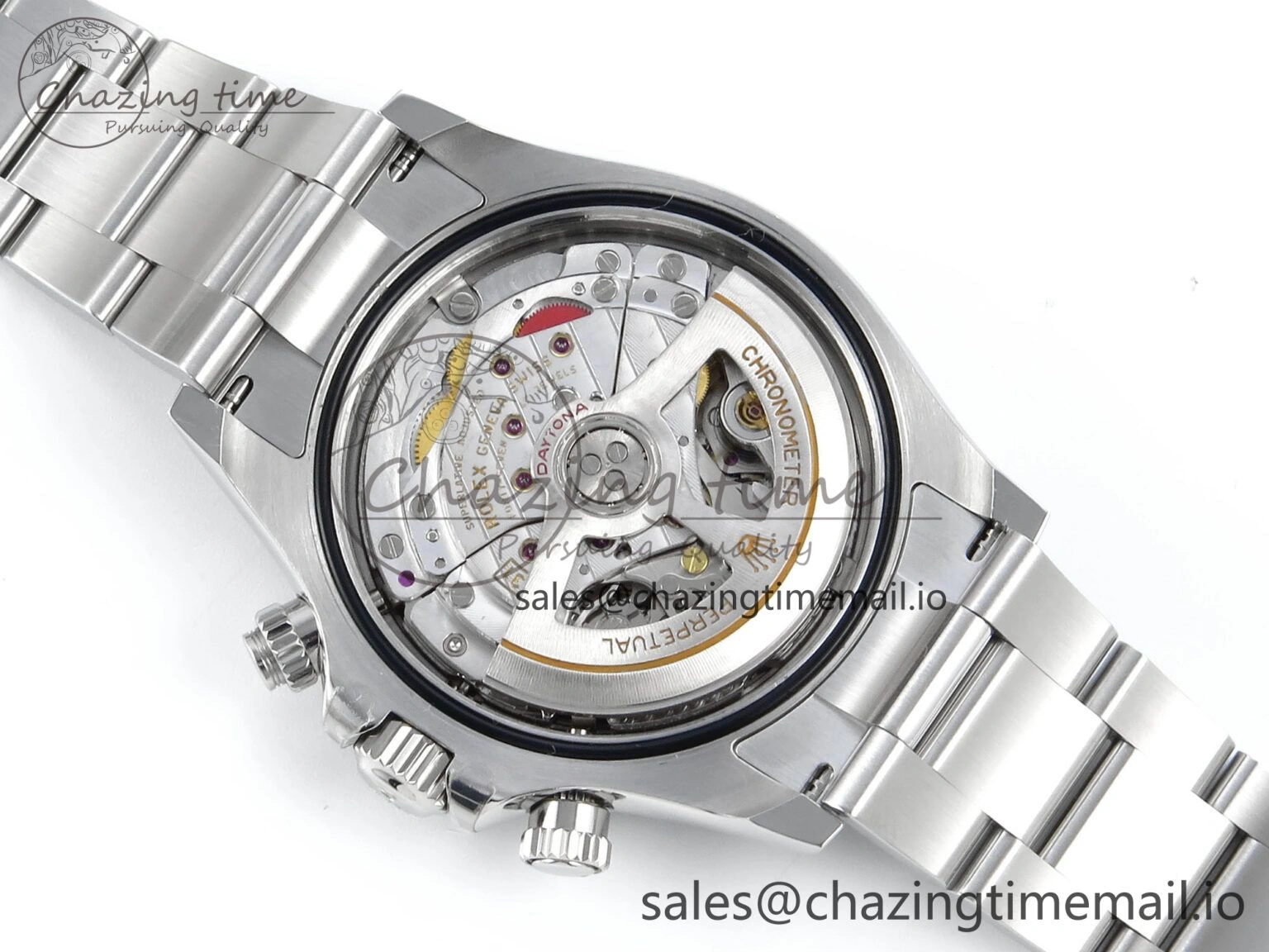 Custom Daytona 126500 1:1 Best Edition White Dial on SS 904L Bracelet Custom Modded PPM4131