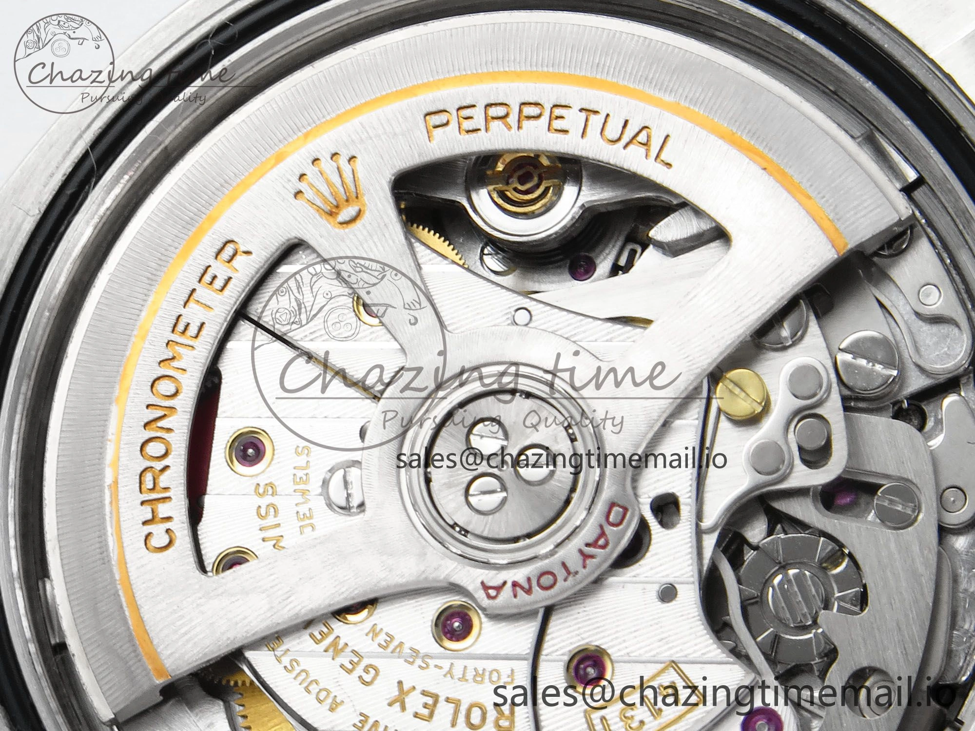 Custom Daytona 126500 1:1 Best Edition White Dial on SS 904L Bracelet Custom Modded PPM4131