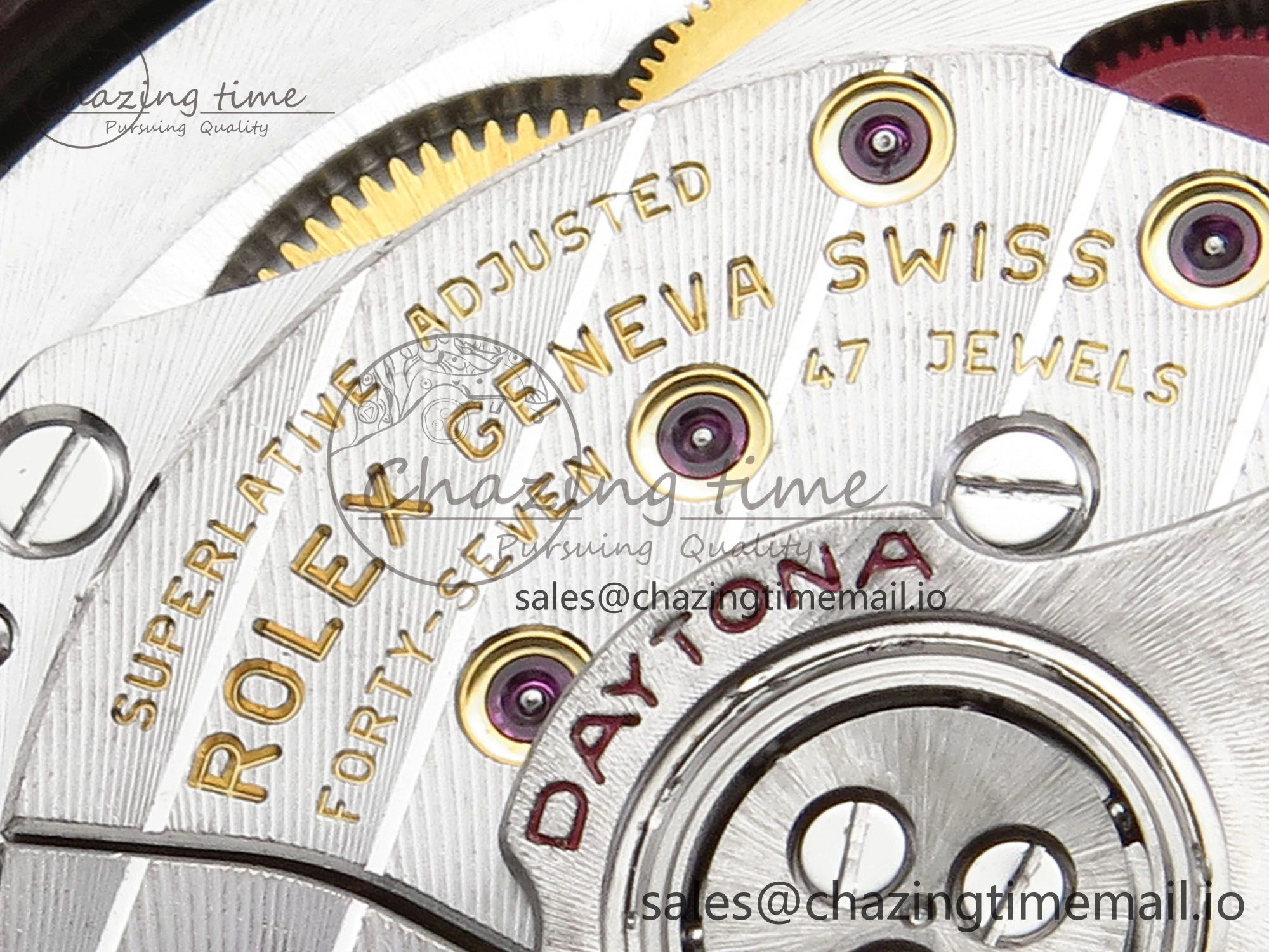 Custom Daytona 126500 1:1 Best Edition White Dial on SS 904L Bracelet Custom Modded PPM4131