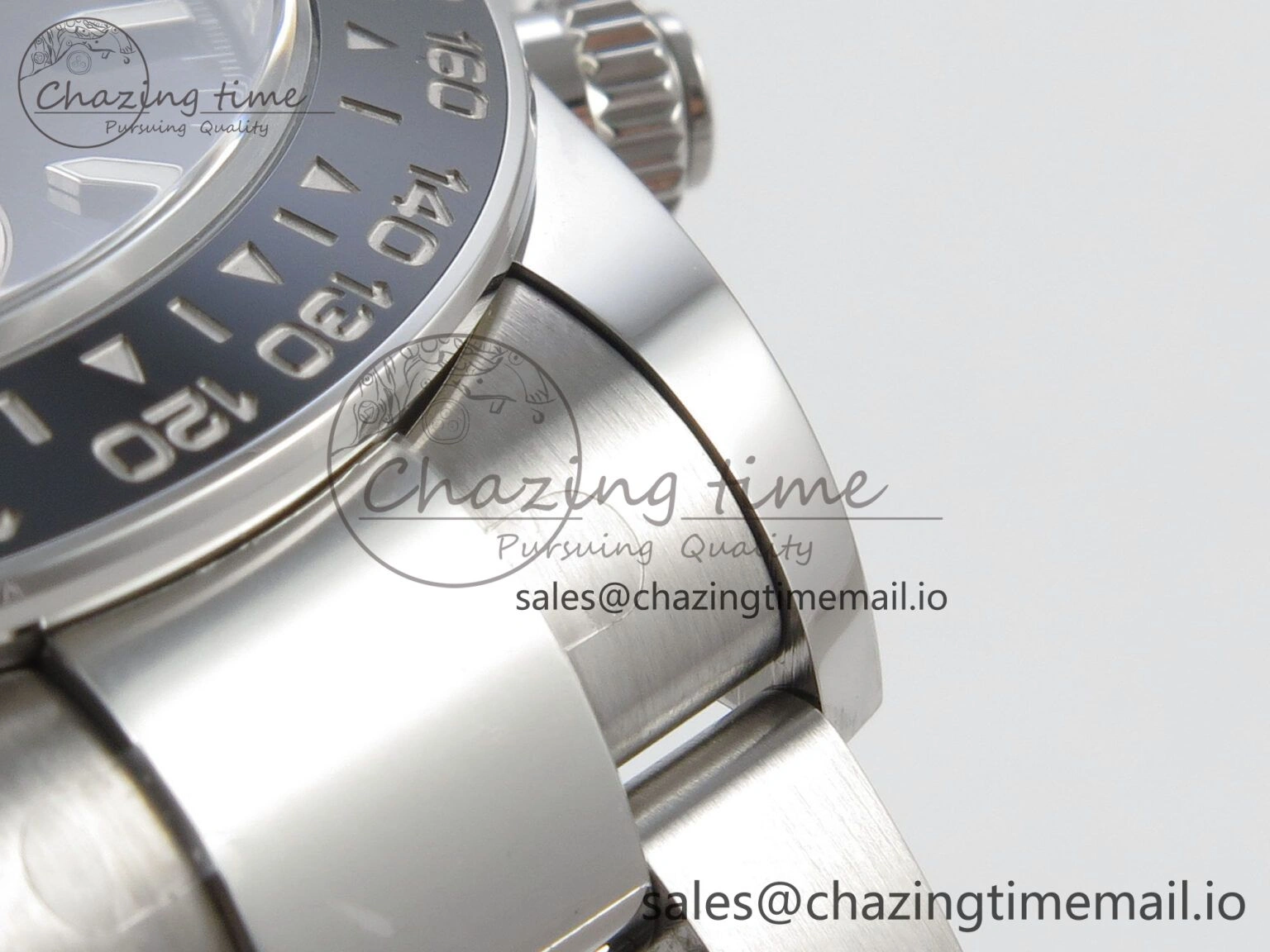 Custom Daytona 126529 Le Mans  CLEAN 1:1 Best Edition White Dial on SS 904L Bracelet Custom Modded PPM4132