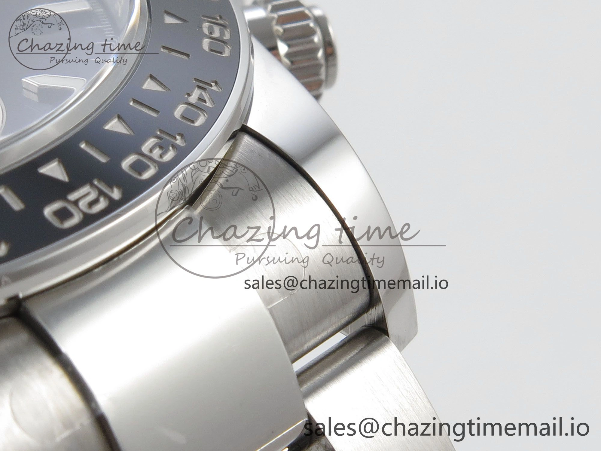 Custom Daytona 126529 Le Mans  CLEAN 1:1 Best Edition White Dial on SS 904L Bracelet Custom Modded PPM4132