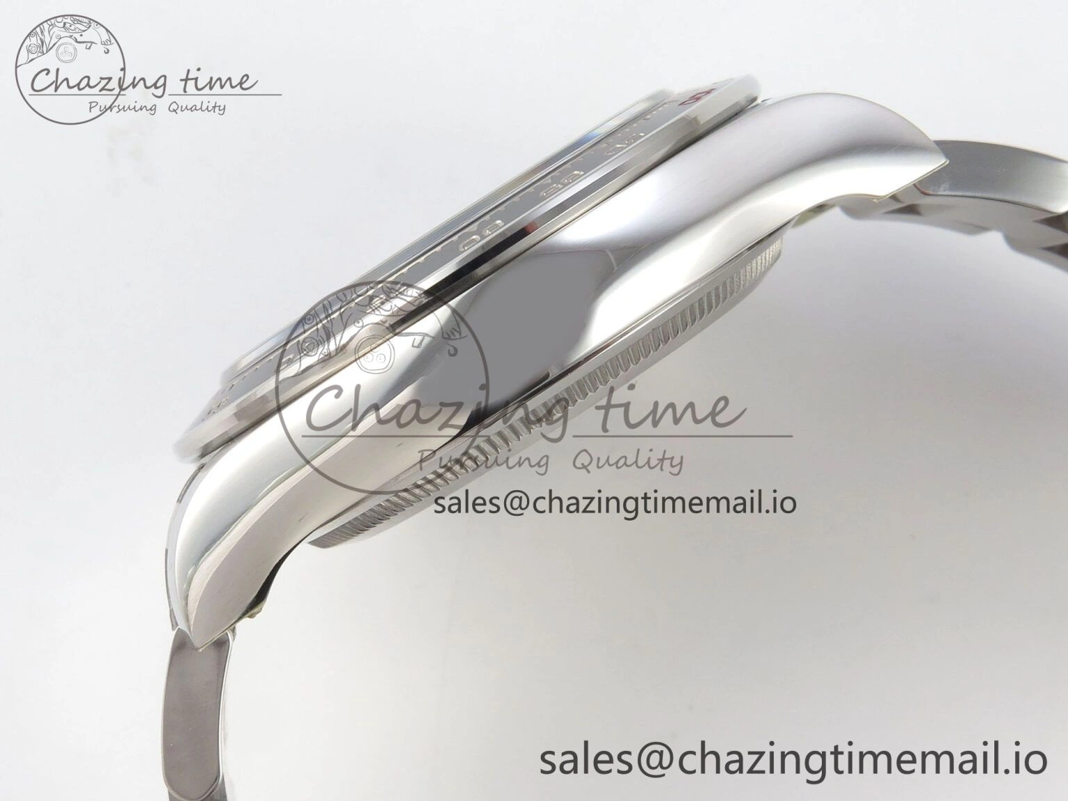 Custom Daytona 126529 Le Mans  CLEAN 1:1 Best Edition White Dial on SS 904L Bracelet Custom Modded PPM4132