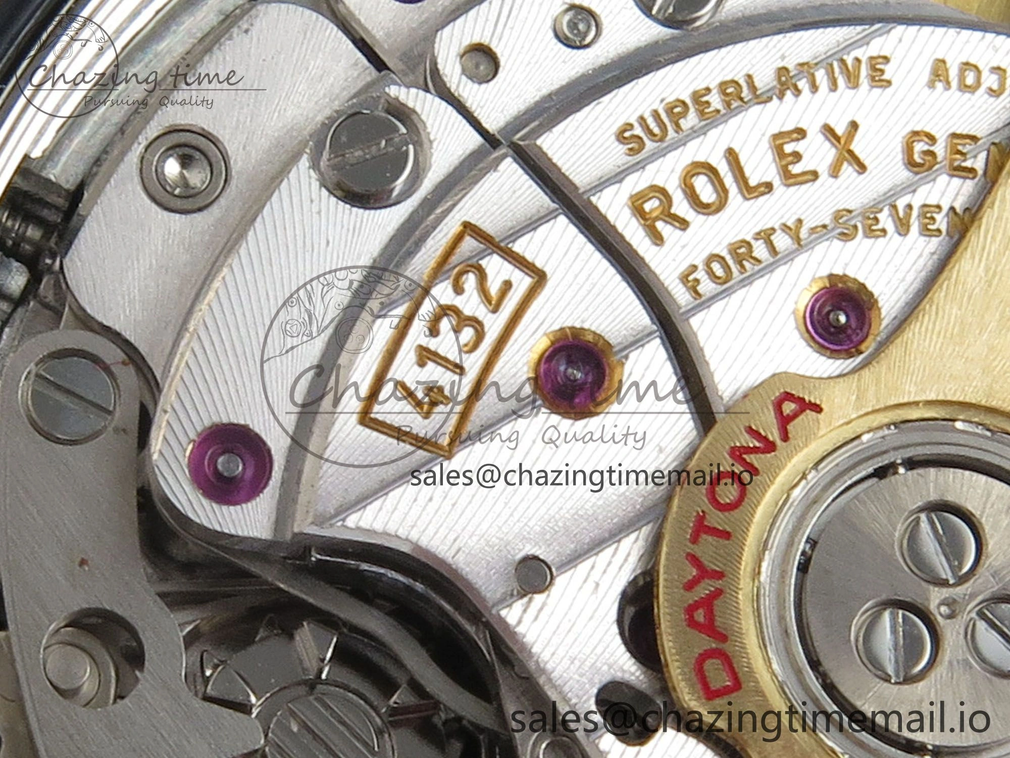 Custom Daytona 126529 Le Mans  CLEAN 1:1 Best Edition White Dial on SS 904L Bracelet Custom Modded PPM4132