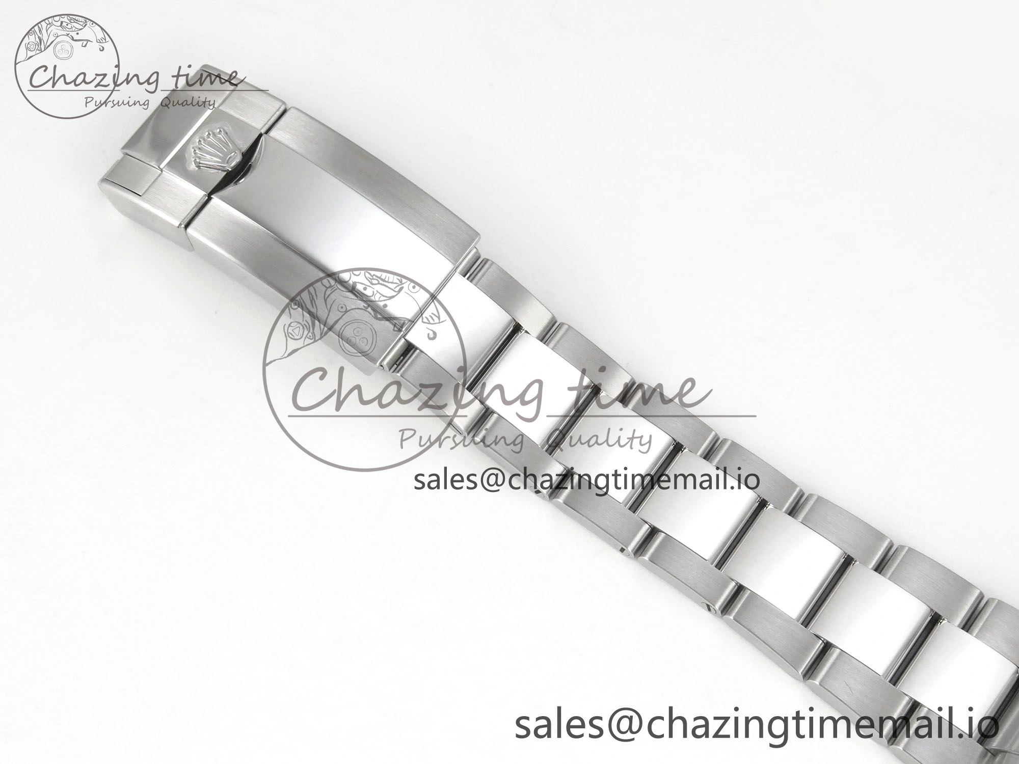 Custom Daytona 126529 Le Mans  CLEAN 1:1 Best Edition White Dial on SS 904L Bracelet Custom Modded PPM4132