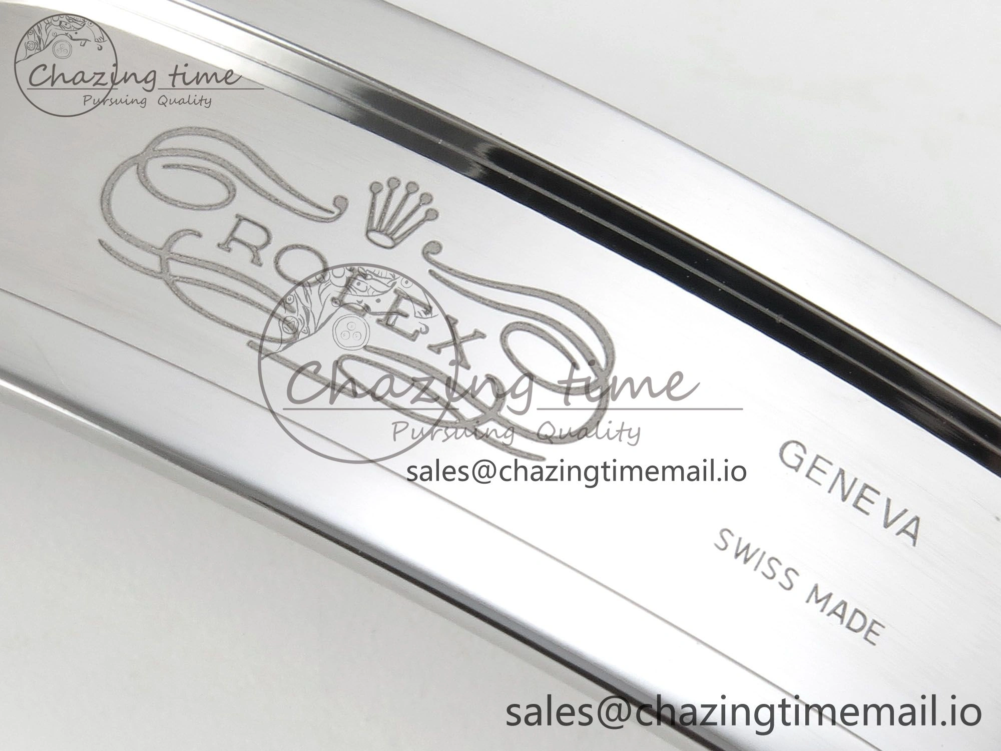 Custom Daytona 126529 Le Mans  CLEAN 1:1 Best Edition White Dial on SS 904L Bracelet Custom Modded PPM4132