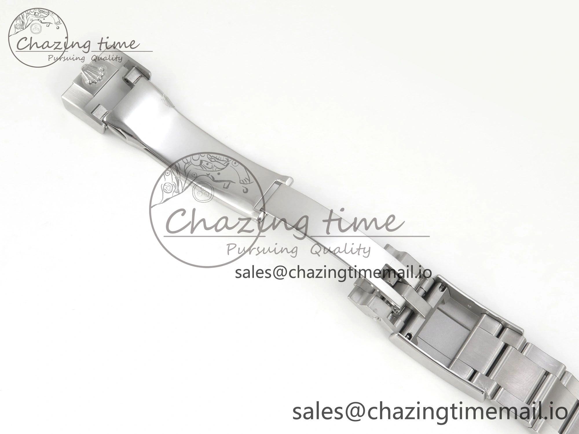 Custom Daytona 126529 Le Mans  CLEAN 1:1 Best Edition White Dial on SS 904L Bracelet Custom Modded PPM4132