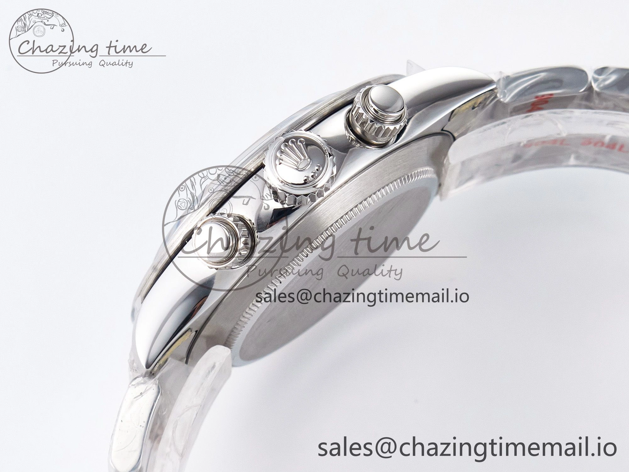 Custom Daytona Paul Newman 1:1 Best Edition White Dial on SS 904L Bracelet DD4130 Custom Modded