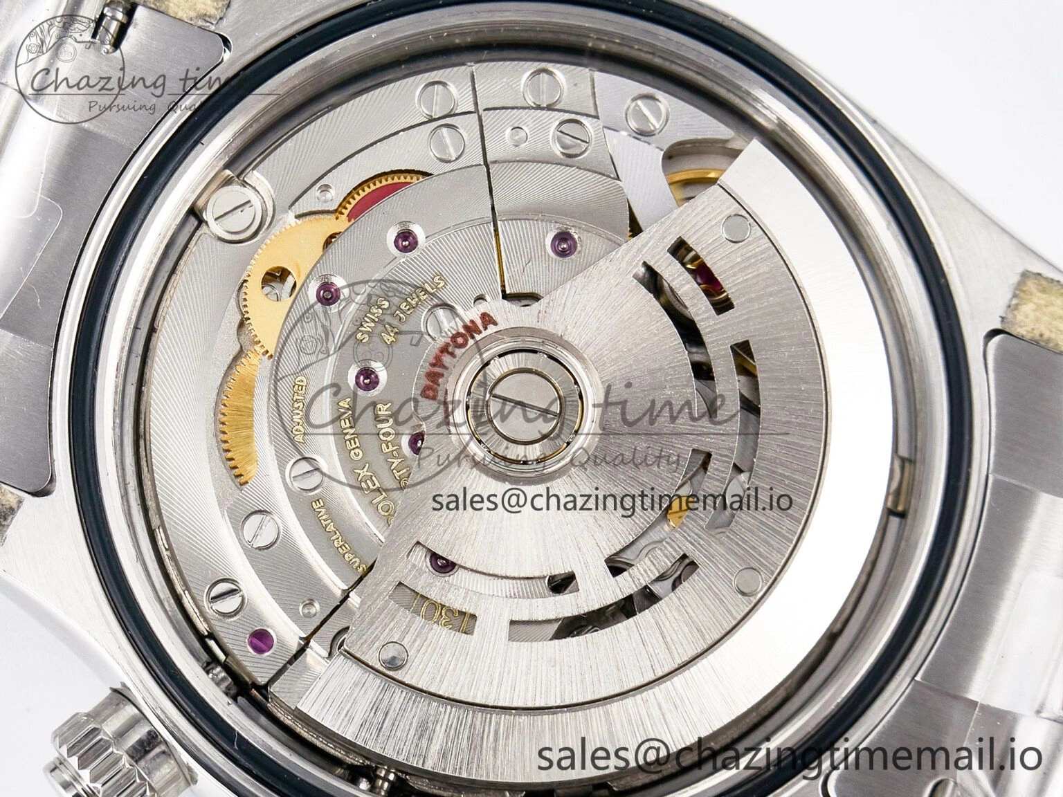 Custom Daytona Paul Newman 1:1 Best Edition White Dial on SS 904L Bracelet DD4130 Custom Modded