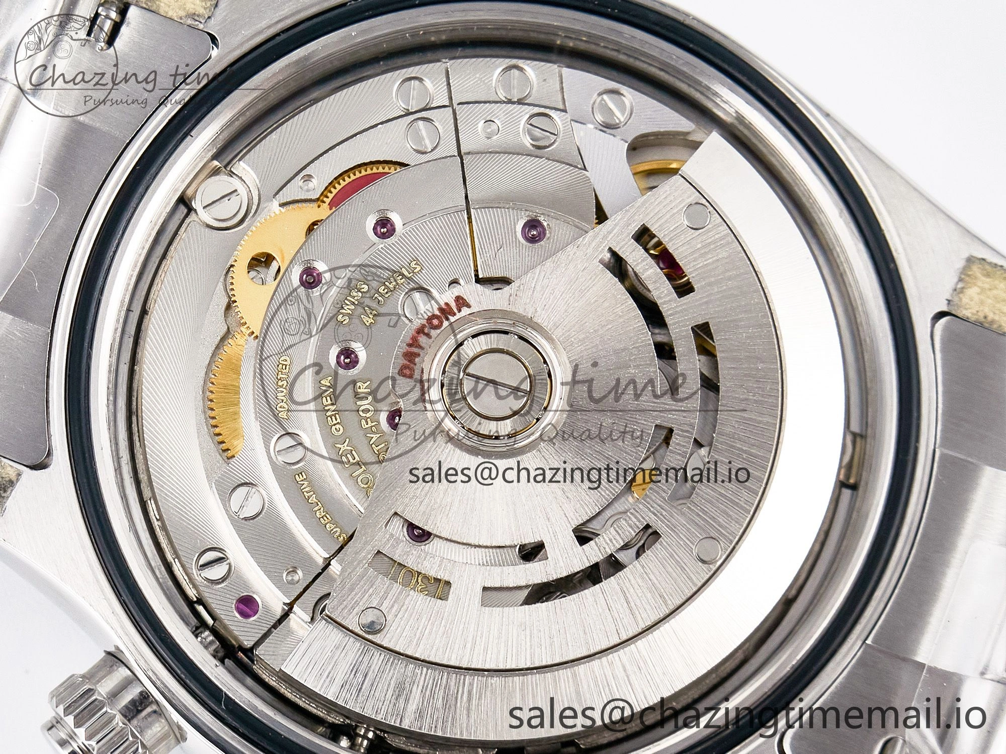 Custom Daytona Paul Newman 1:1 Best Edition White Dial on SS 904L Bracelet DD4130 Custom Modded