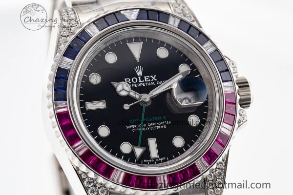 Custom GMT 116759SARU 904L Steel CLEAN Best Edition VR3186