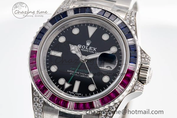 Custom GMT 116759SARU 904L Steel CLEAN Best Edition VR3186