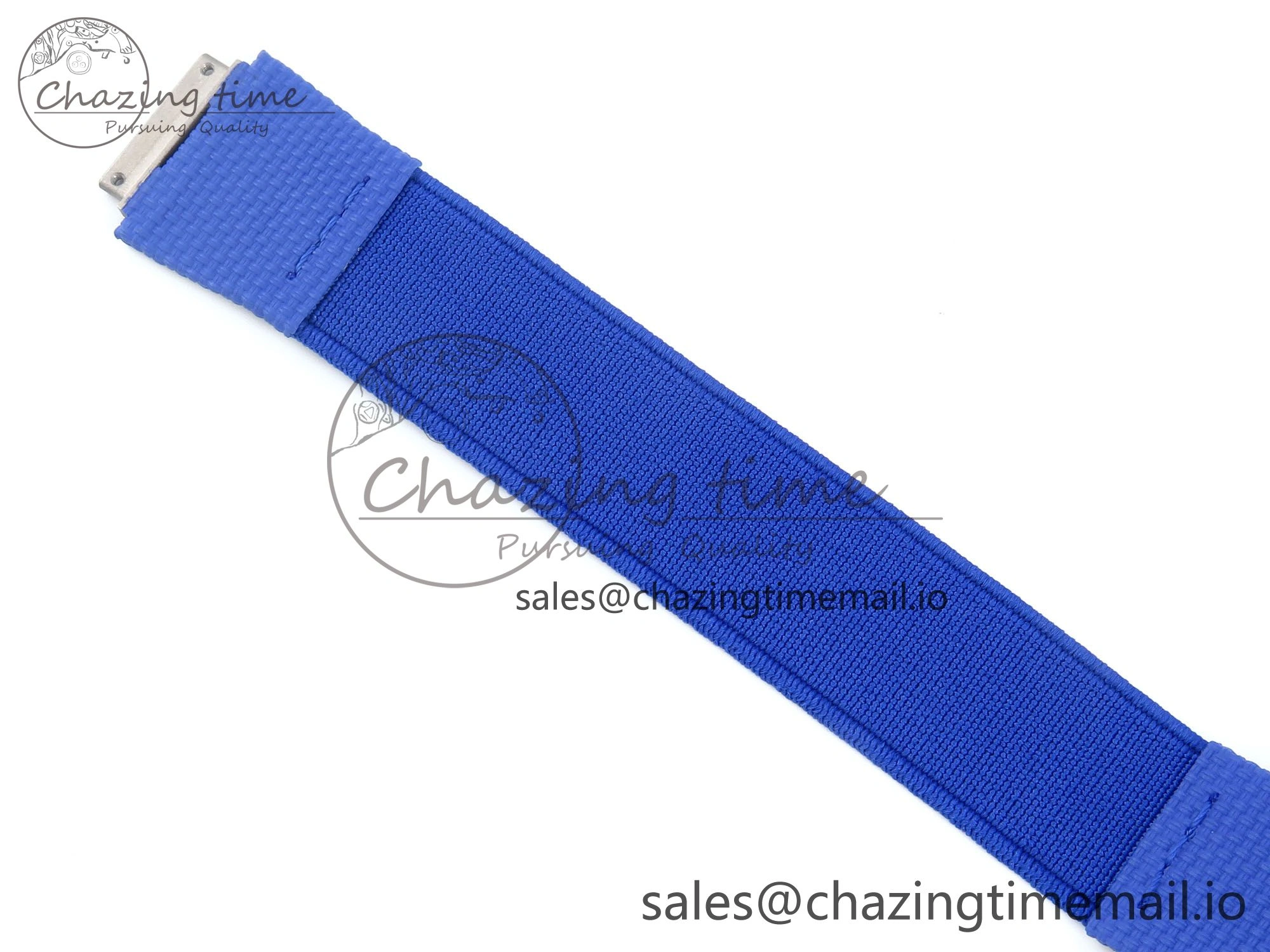 Custom Made RM67-02 Black NTPT France Dial on Blue Nylon strap CRMA7 Clone