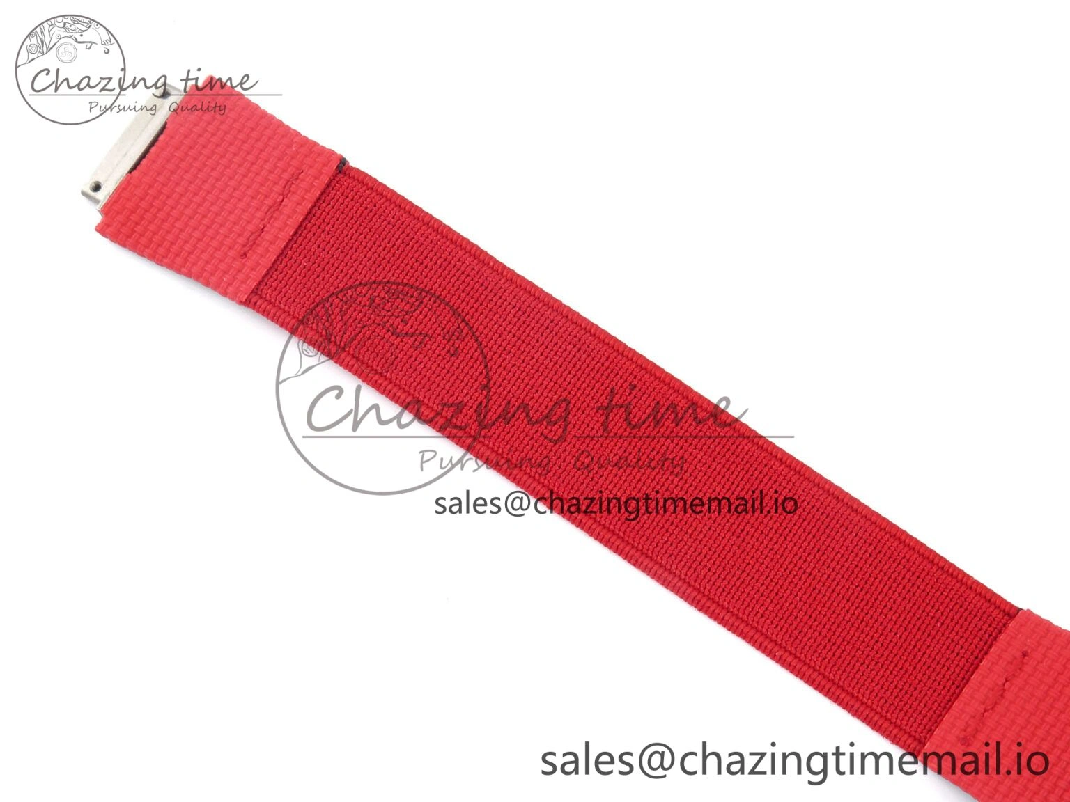 Custom Made RM67-02 Black NTPT Germany Dial on Red Nylon strap CRMA7 Clone