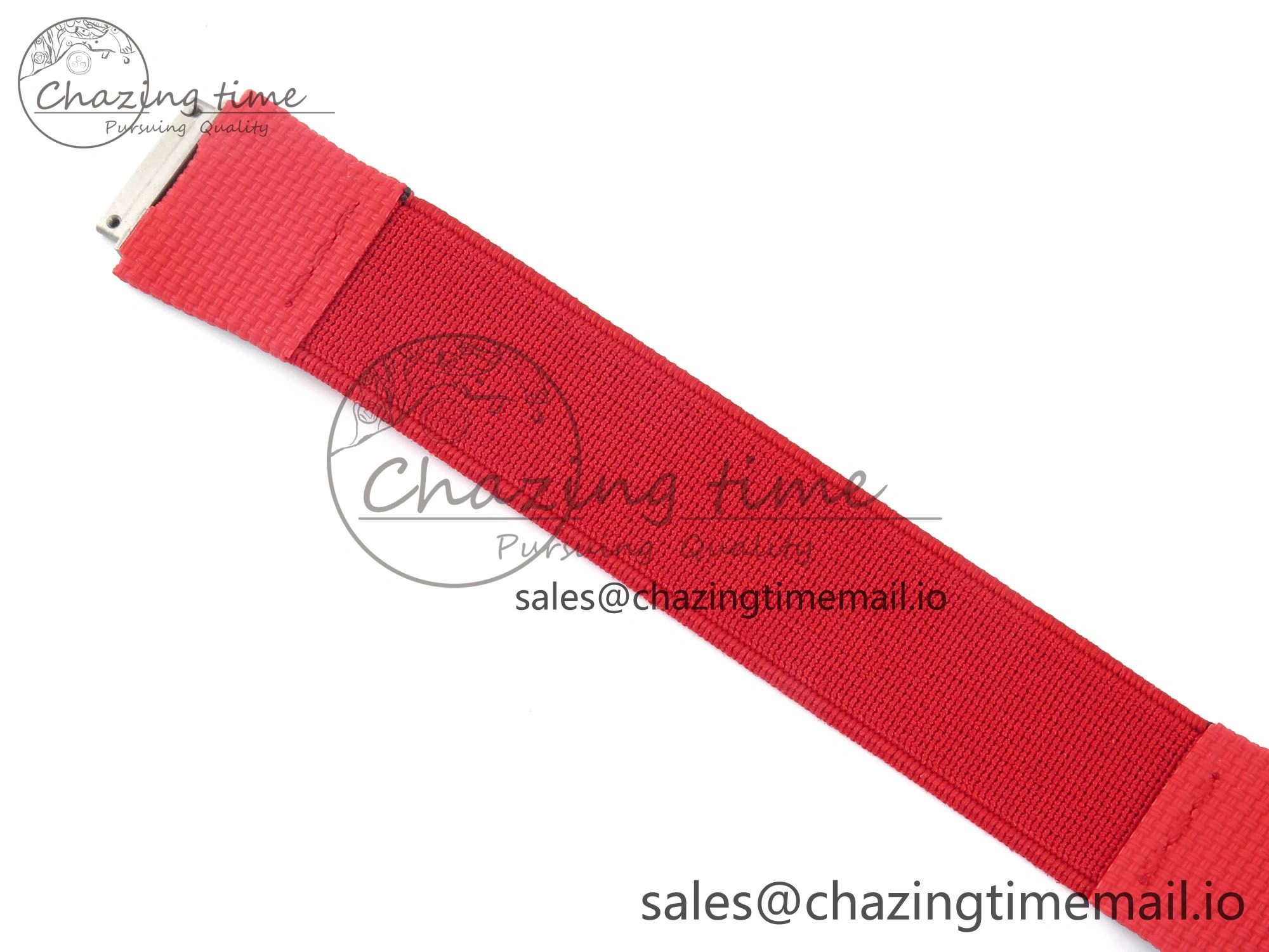 Custom Made RM67-02 Black NTPT Germany Dial on Red Nylon strap CRMA7 Clone