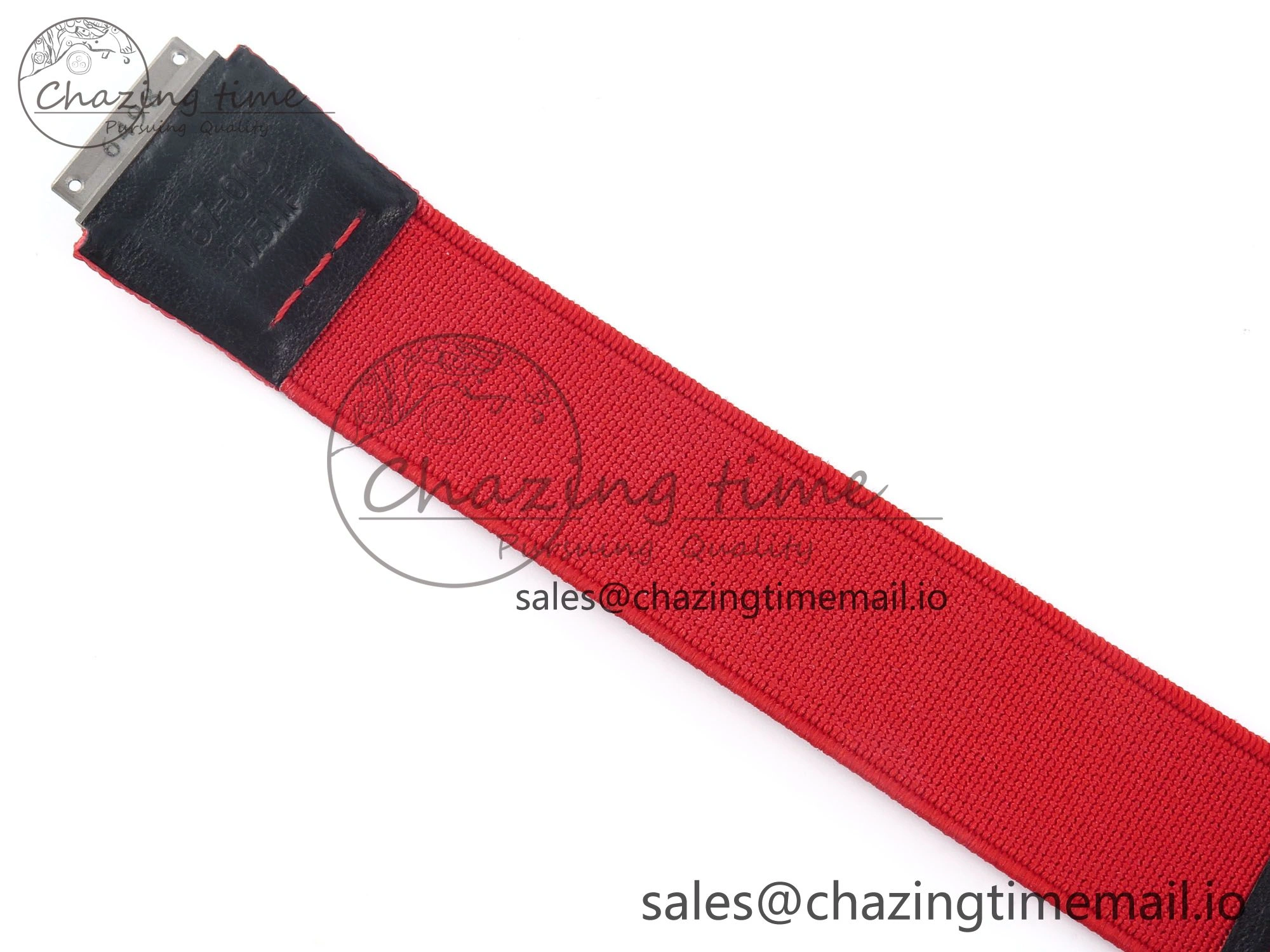 Custom Made RM67-02 Black NTPT Germany Dial on Red Nylon strap CRMA7 Clone